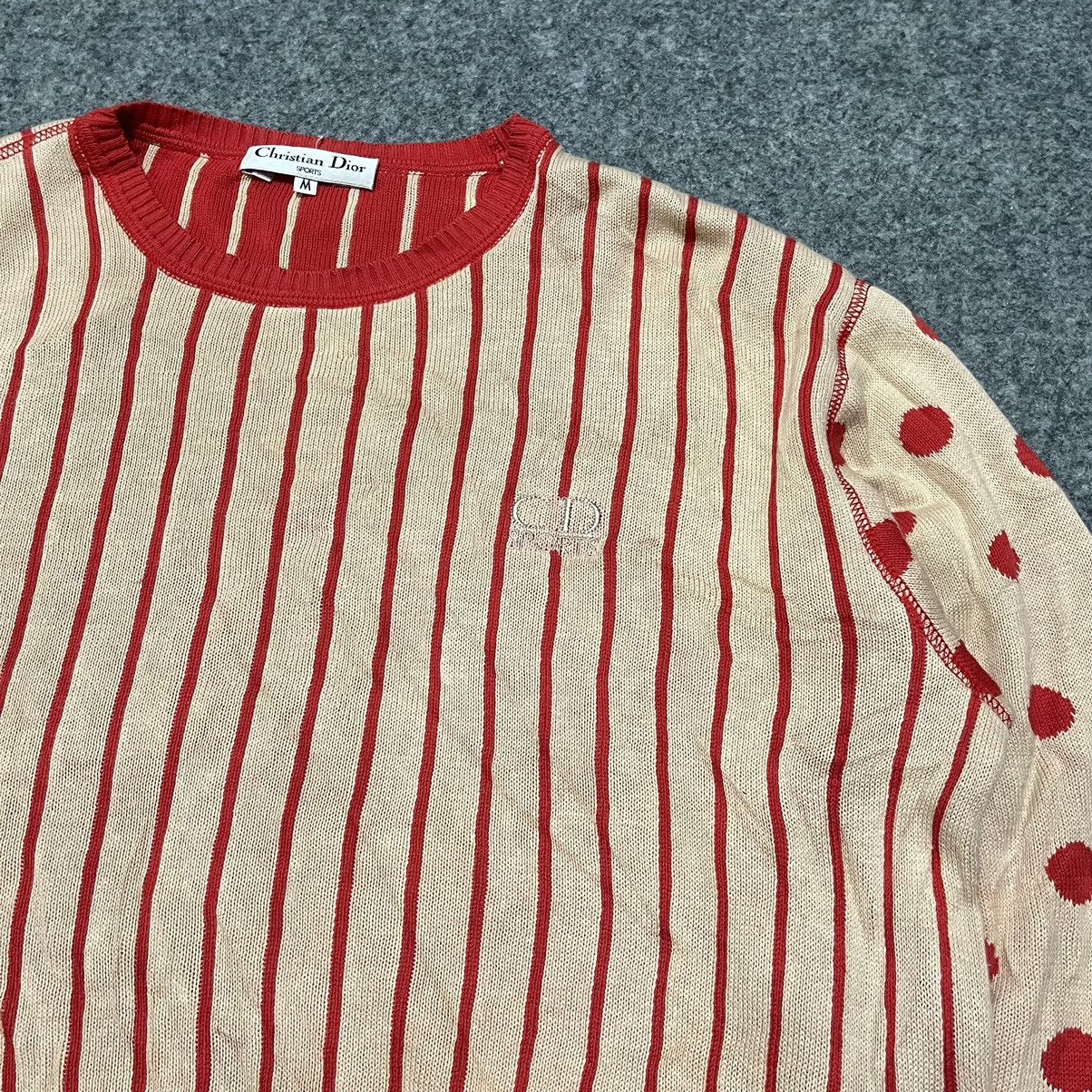 Christian Dior Monsieur Vintage Chiristian Dior Sports Knit Size M / US 6-8 / IT 42-44 - 5 Thumbnail