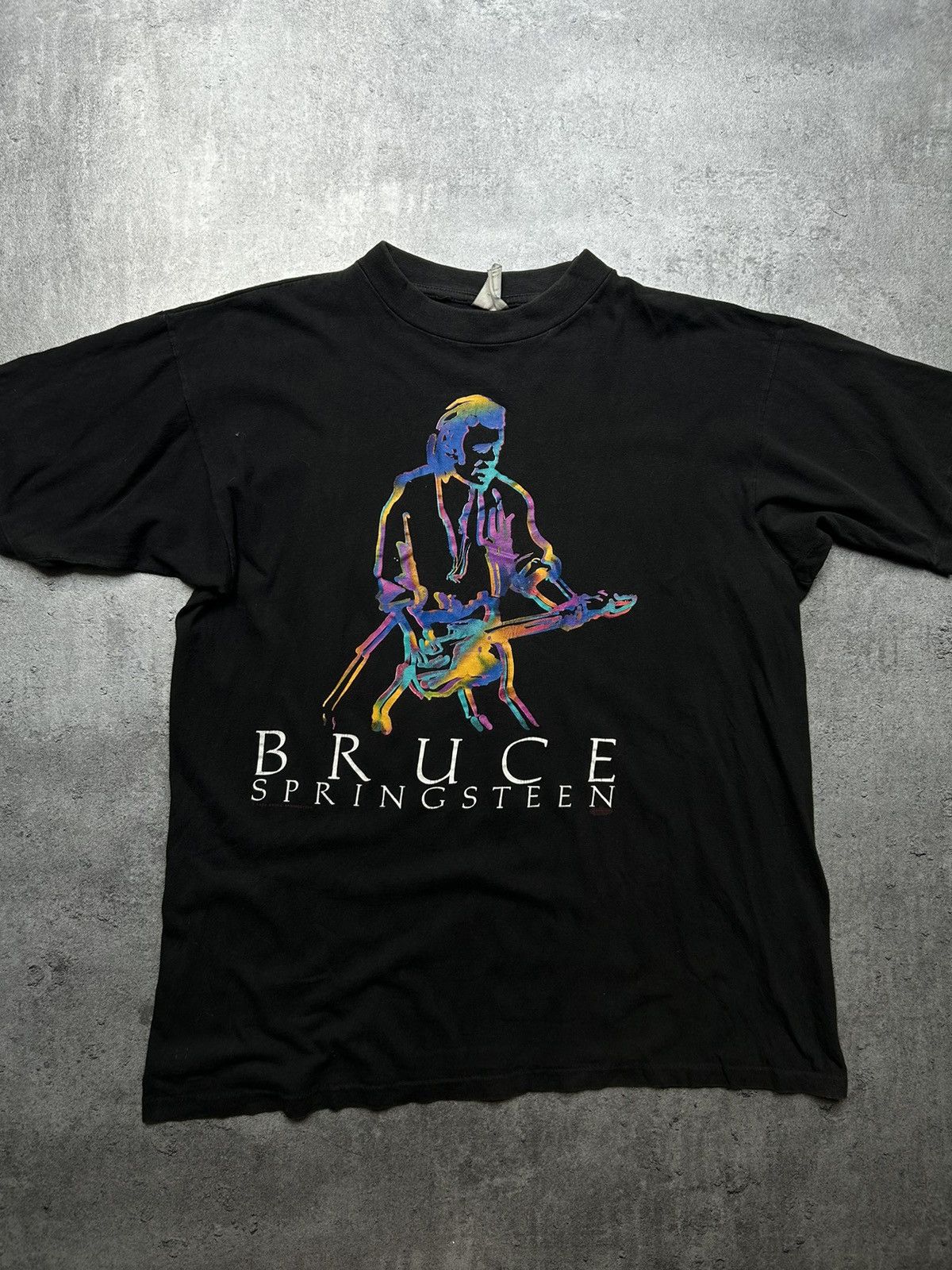 Band Tees × Vintage 1993 Bruce Springsteen Tour Singlestitch T-Shirt 90s Size US XL / EU 56 / 4 - 2 Thumbnail