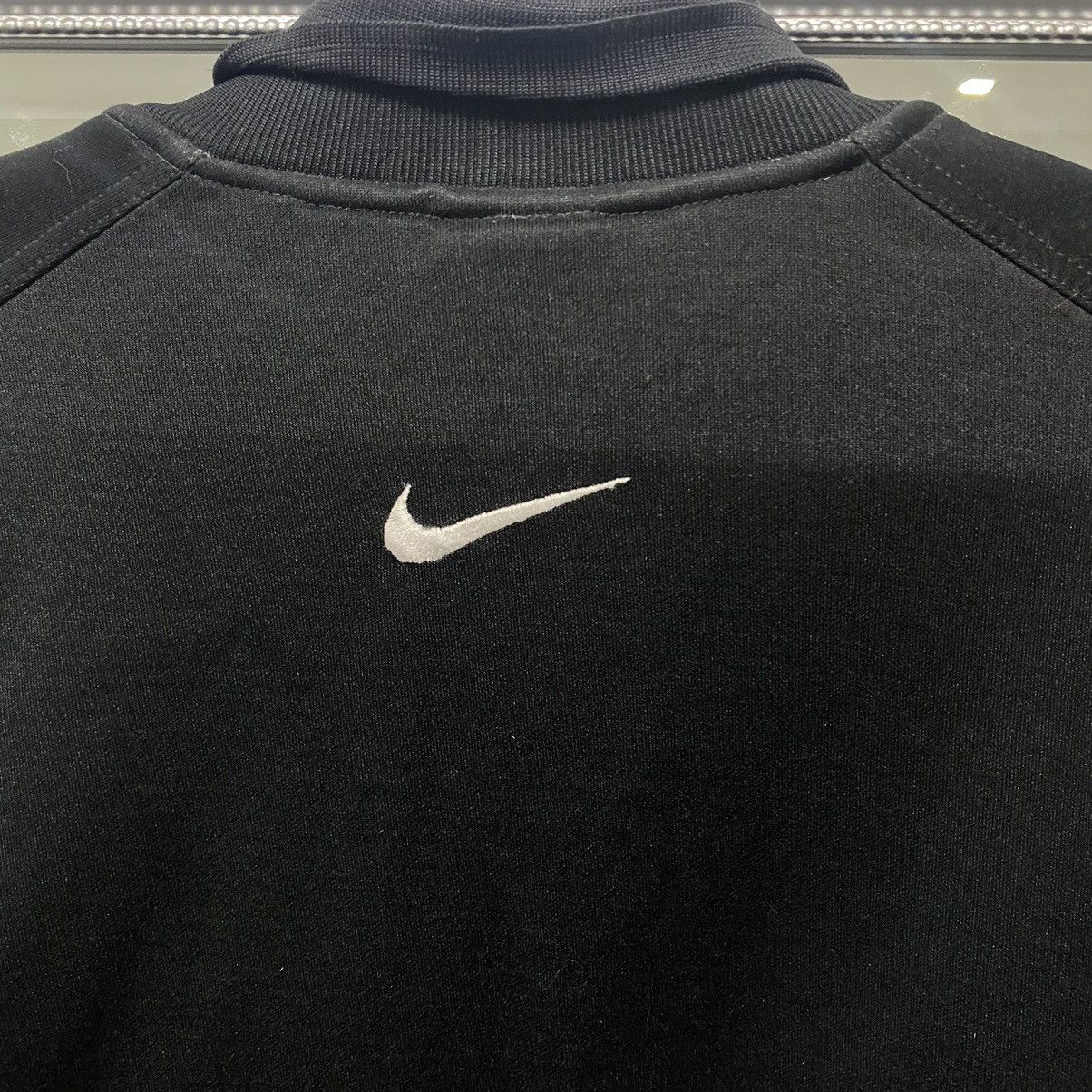 Nike Vintage 90s Nike 1/3 Zip Sweatshirt big Logo Size US L / EU 52-54 / 3 - 10 Thumbnail