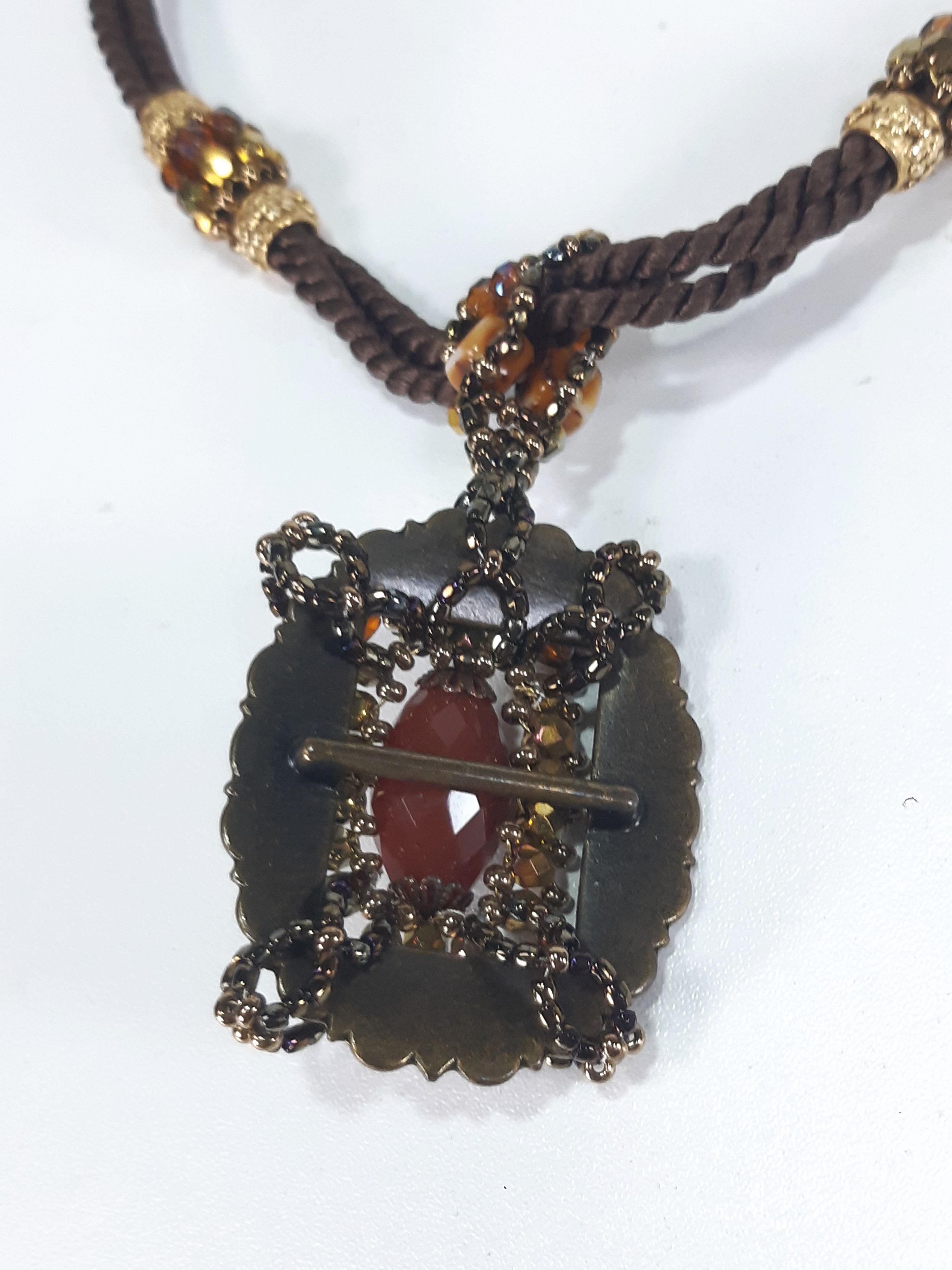 Other Camée Czech Necklace Pendant NEW Size ONE SIZE - 12 Thumbnail