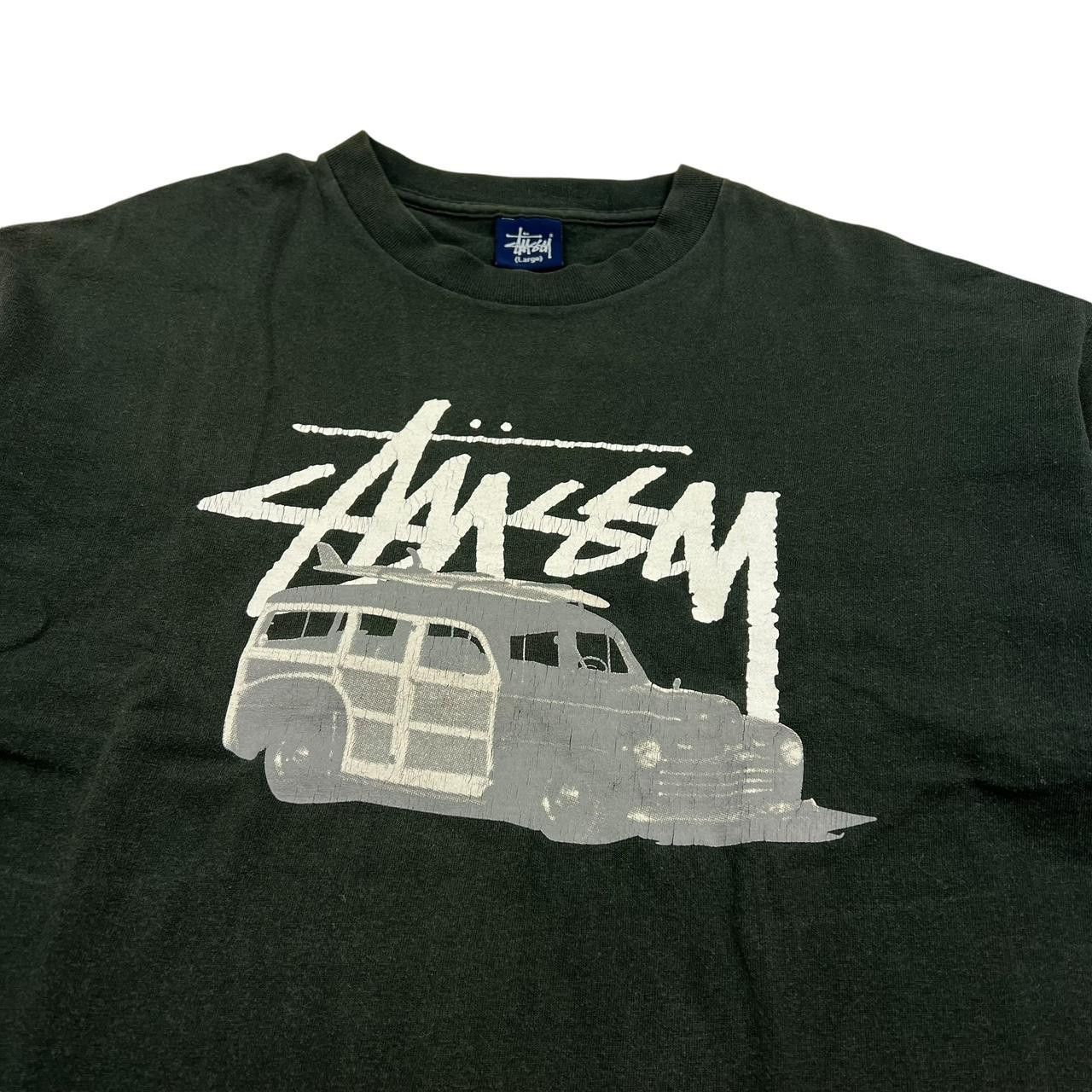 Stussy Vintage 2000s Stussy Car T-Shirt - Large Size US L / EU 52-54 / 3 - 2 Thumbnail