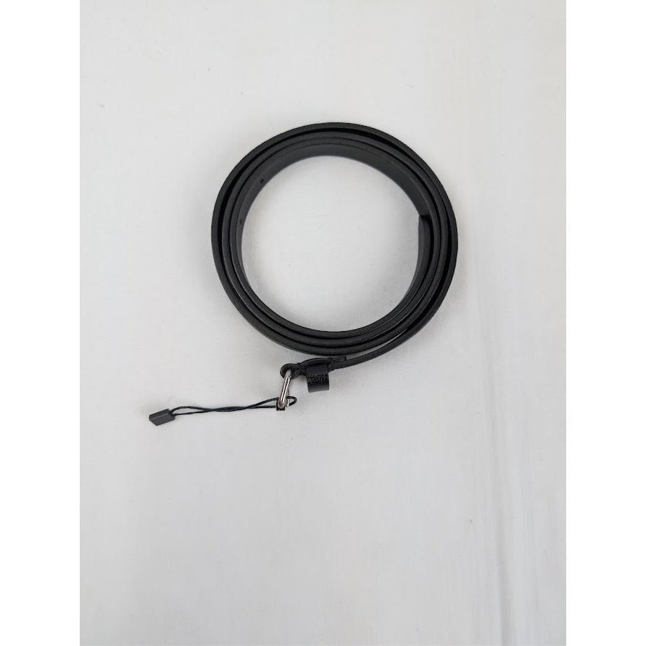 Saint Laurent Paris o1rshd1 Size: 100cm / Belt in Black Size 40 - 2 Thumbnail