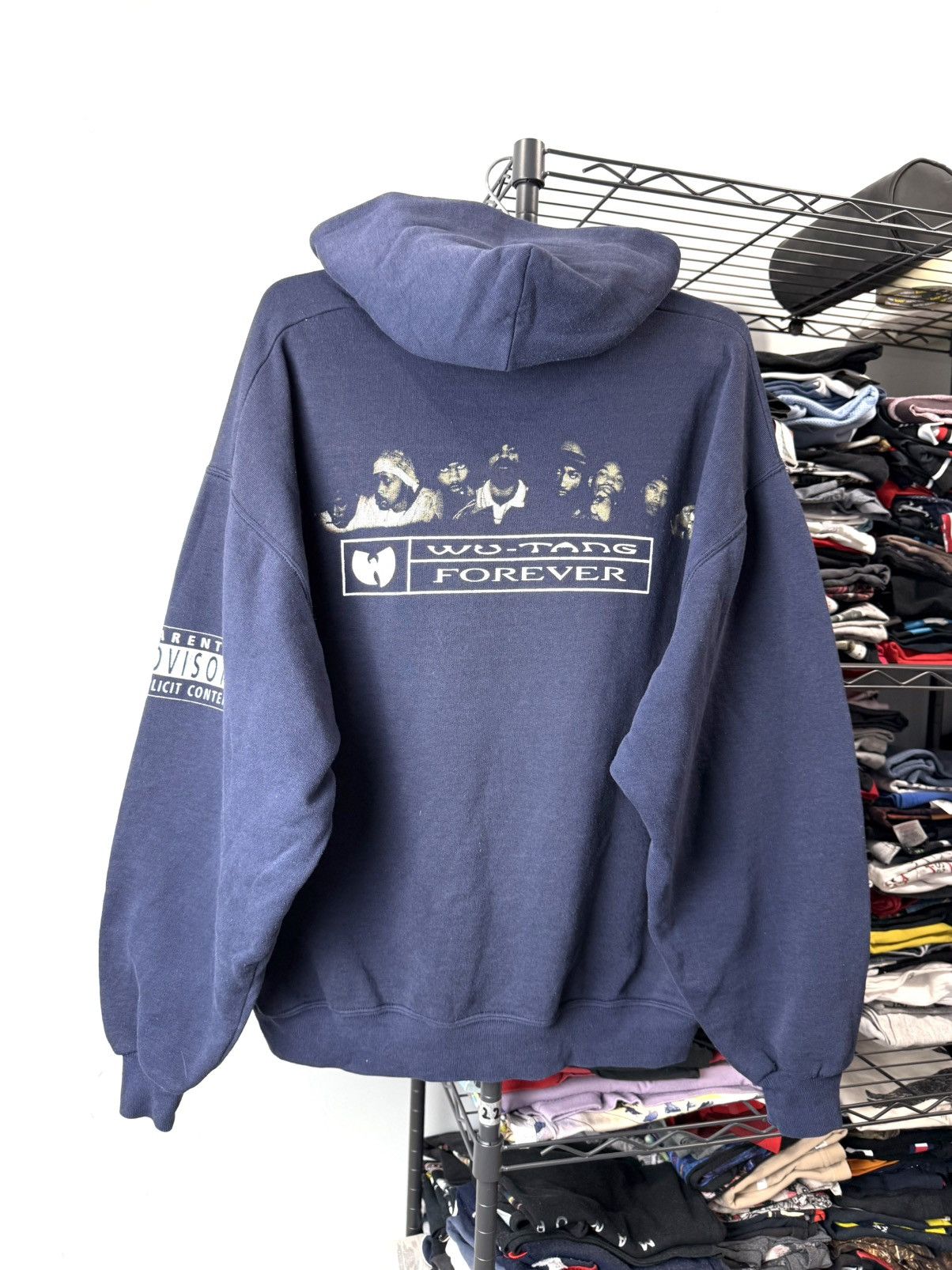 Wu-Tang Clan 💥 Rare! 1990’s Vintage Wu Tang Clan Big Logo Hoodie Size US L / EU 52-54 / 3 - 2 Thumbnail