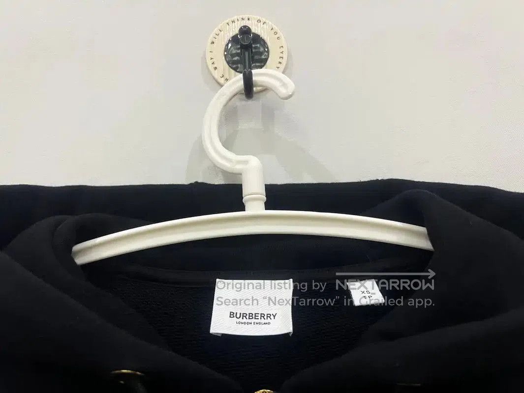 Burberry Burberry Black Cotton Women's Jacket. Size XS / US 0-2 / IT 36-38 - 4 Thumbnail