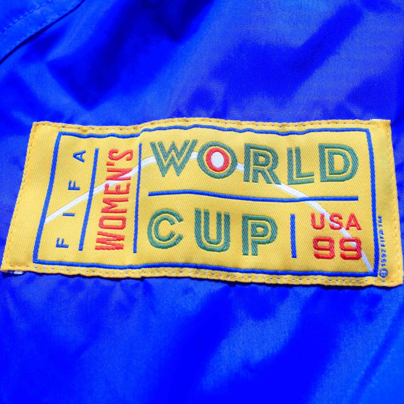 Adidas Women's World Cup 1999 Adidas L Windbreaker w Stuffed Hood Size L / US 10 / IT 46 - 8 Thumbnail