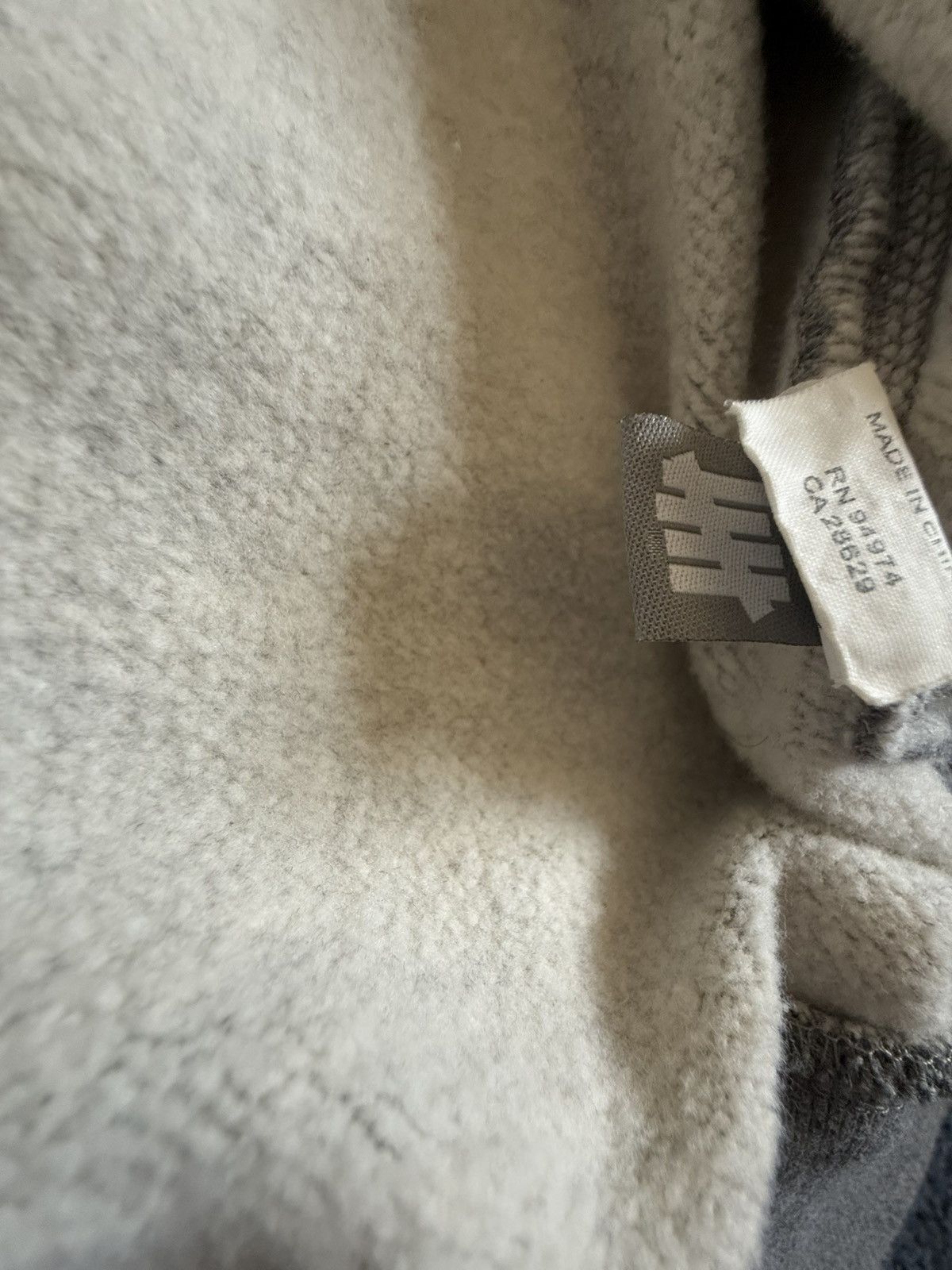 Undefeated Grey Undefeated Zipup Size US XL / EU 56 / 4 - 6 Thumbnail