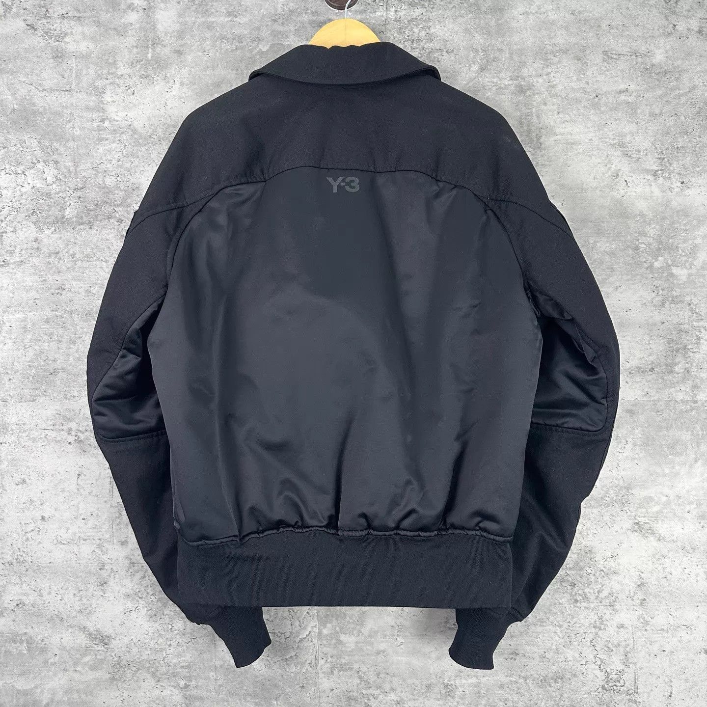 Y-3 Y-3 Nylon Paneled Padded Bomber Jacket S Near New Size US S / EU 44-46 / 1 - 2 Thumbnail