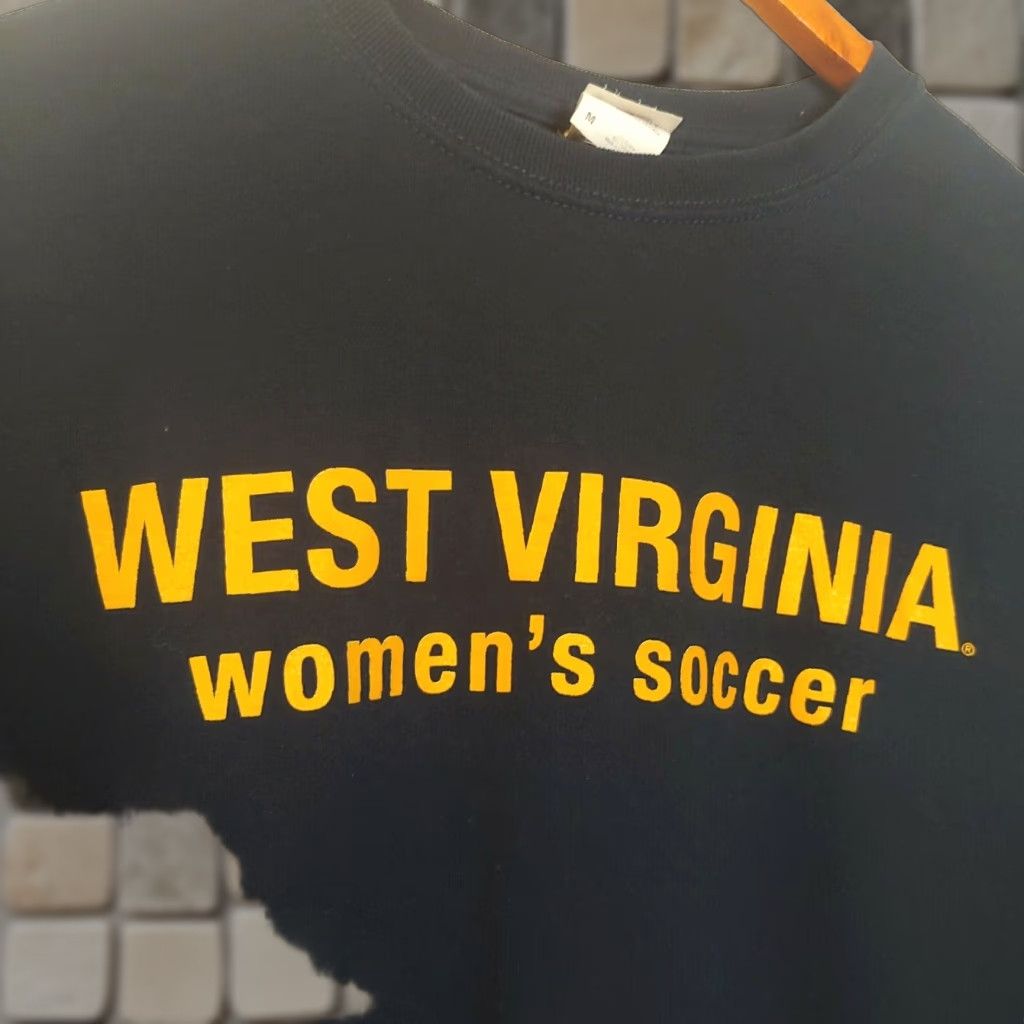 Jerzees JERZEES West Virginia University Mountaineers Long Sleeve T-Shirt Unisex Adult M Navy Size M / US 6-8 / IT 42-44 - 1 Thumbnail