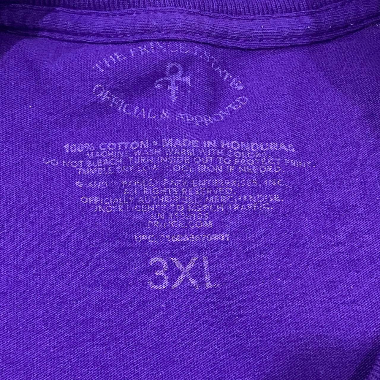 Band Tees Solo singer band prince band purple rain Size US XXL / EU 58 / 5 - 4 Thumbnail