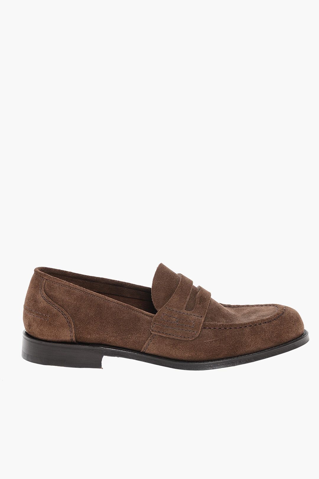 Church's og1mm0325 Suede Leather Loafers in Brown Size US 10.5 / EU 43-44 - 1 Thumbnail