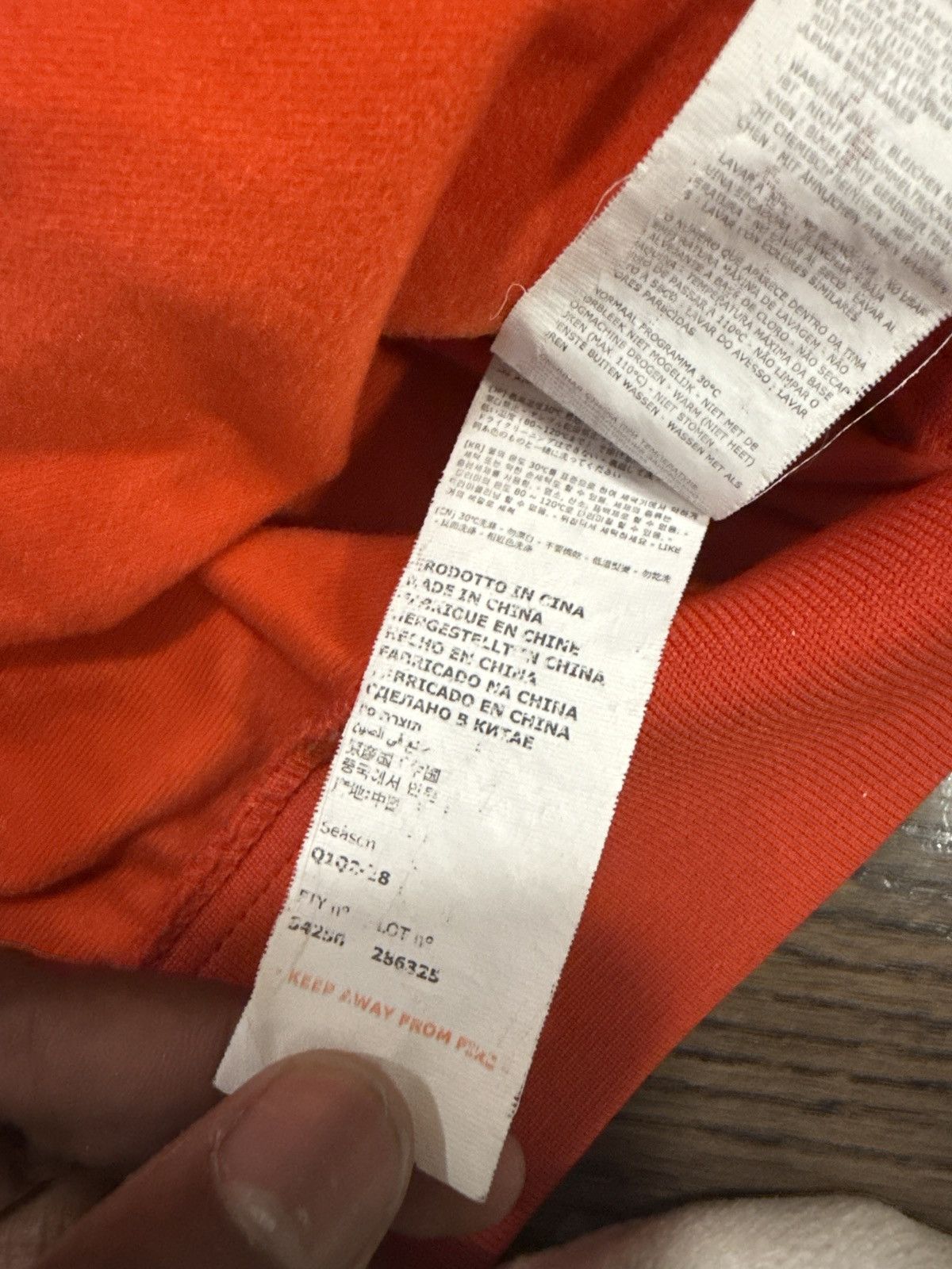 Kappa Kappa Orange Zip-Up Track Jacket Size US L / EU 52-54 / 3 - 5 Thumbnail