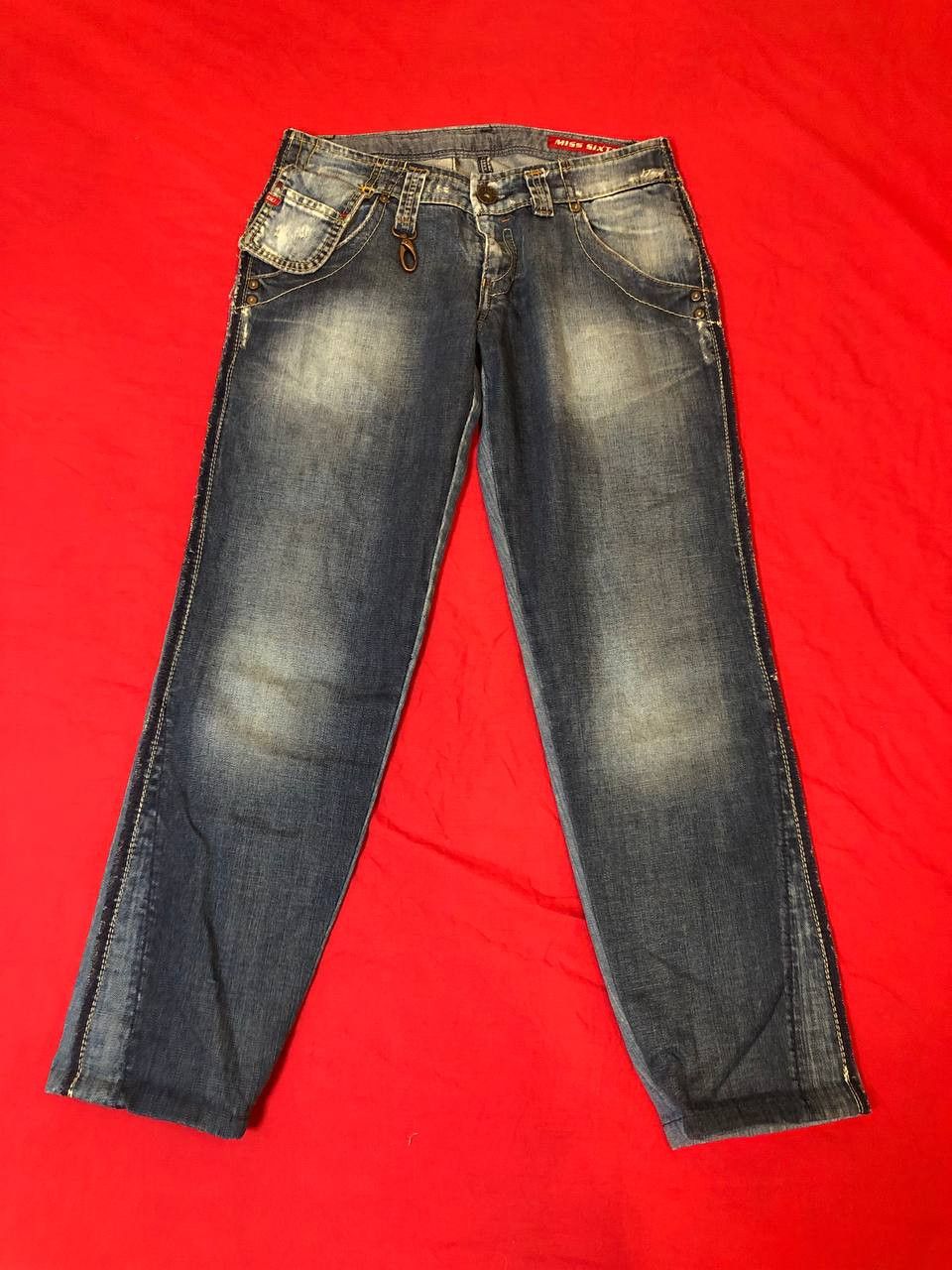 Miss Sixty Vintage Y2K Miss Sixty Low Rise Jeans streetwear Size 28" / US 6 / IT 42 - 1 Thumbnail