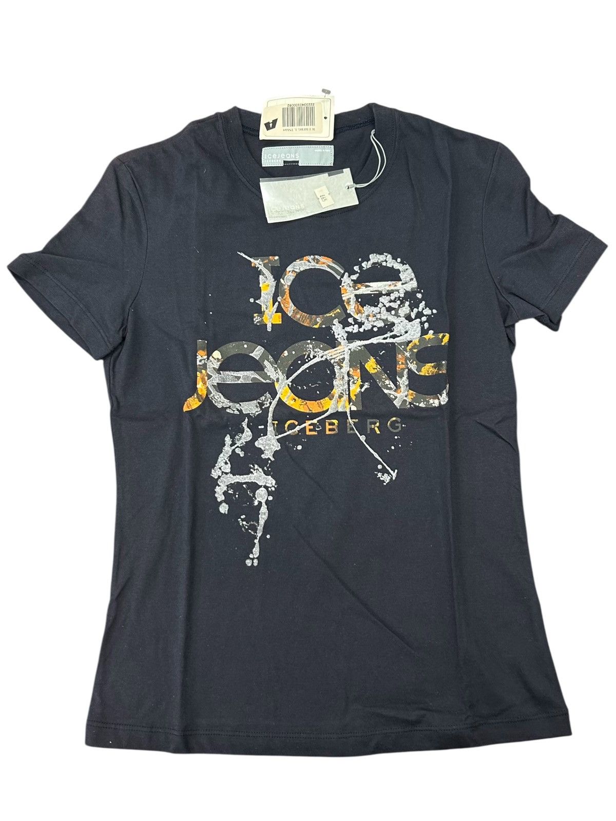 Iceberg NWT Iceberg "Ice Jeans" Paint Splatter Tee —Size(IT 40) Size S / US 4 / IT 40 - 2 Thumbnail
