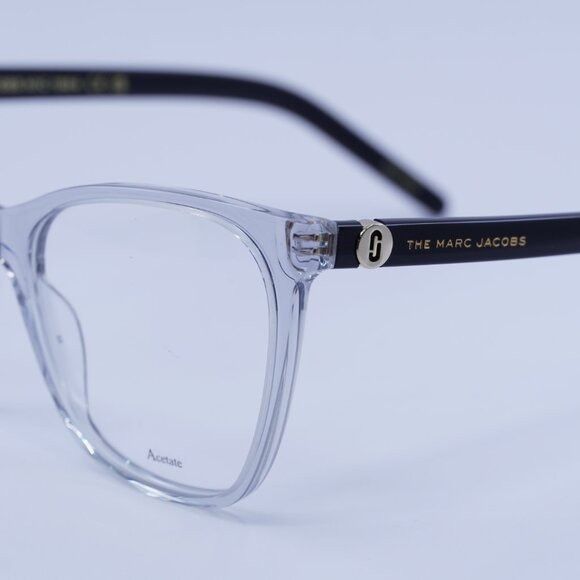 Marc Jacobs Marc Jacobs MARC 600 0KB7 00 Eyeglasses Transparent Grey Size ONE SIZE - 5 Thumbnail