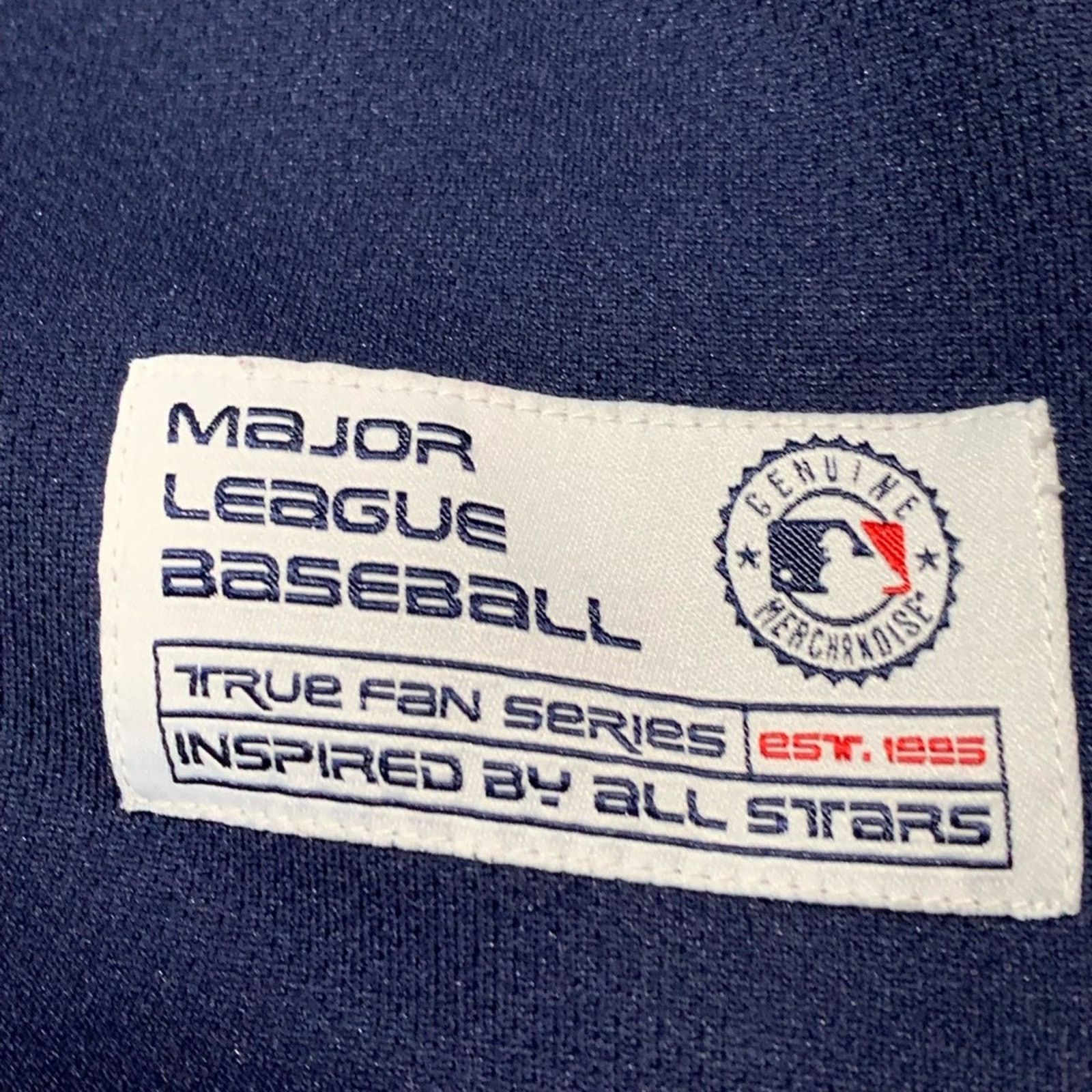 MLB MENS NEW YORK YANKEES EMBROIDERED JERSEY SIZE LARGE CLEAN Size US L / EU 52-54 / 3 - 7 Thumbnail