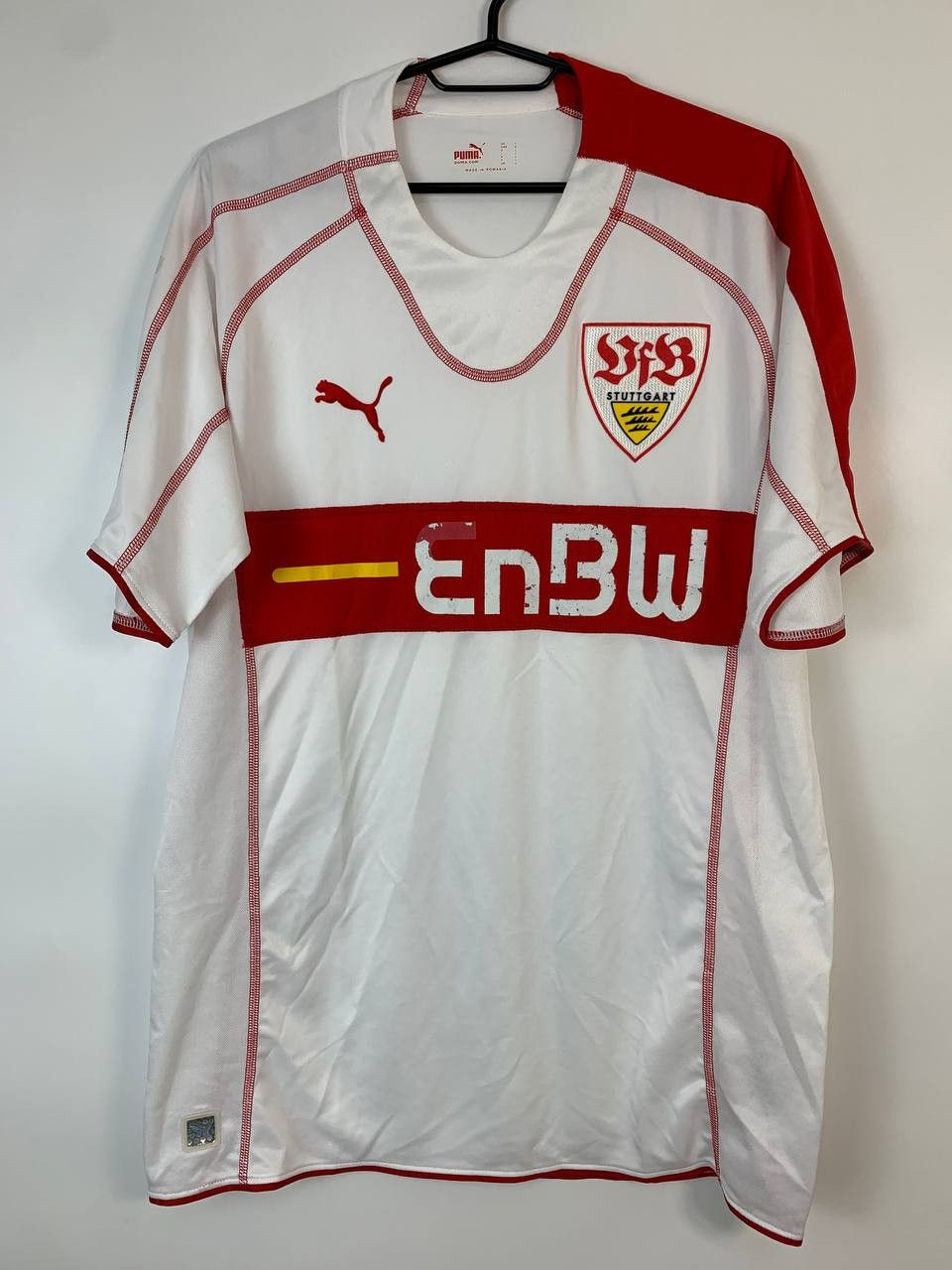 Puma × Vintage VFB Stuttgart Puma 05-06 Away Football Shirt Soccer Jersey Size US L / EU 52-54 / 3 - 1 Thumbnail