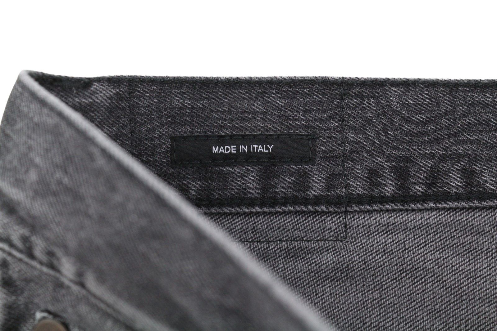 R13 BOYFRIEND 27 Wilson Black Whiskers Faded PS25 86677 Size 27" / US 4 / IT 40 - 11 Thumbnail