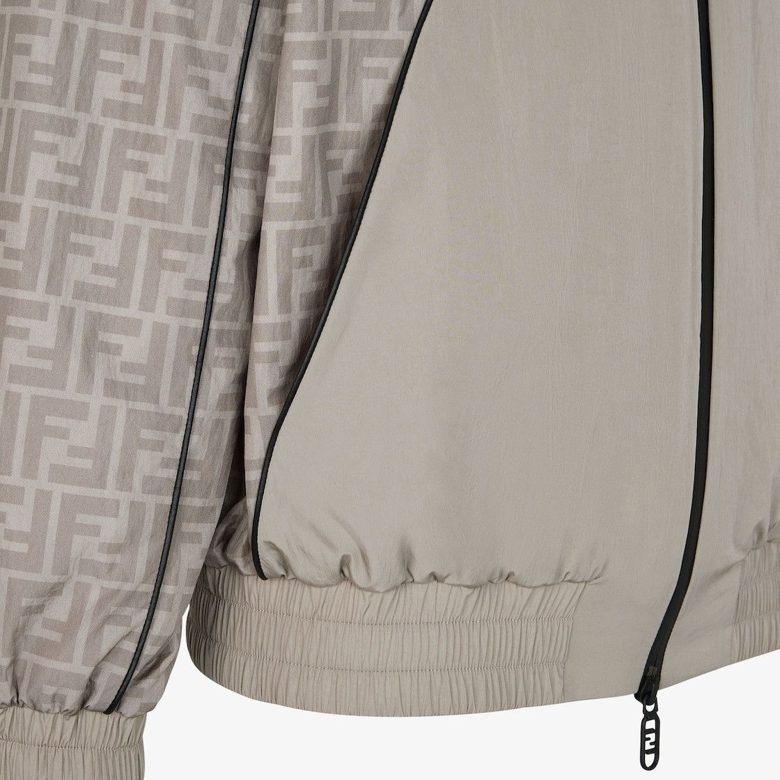 Fendi o1loc1c0824 Bomber Jacket in Taupe Grey Size US XS / EU 42 / 0 - 3 Thumbnail