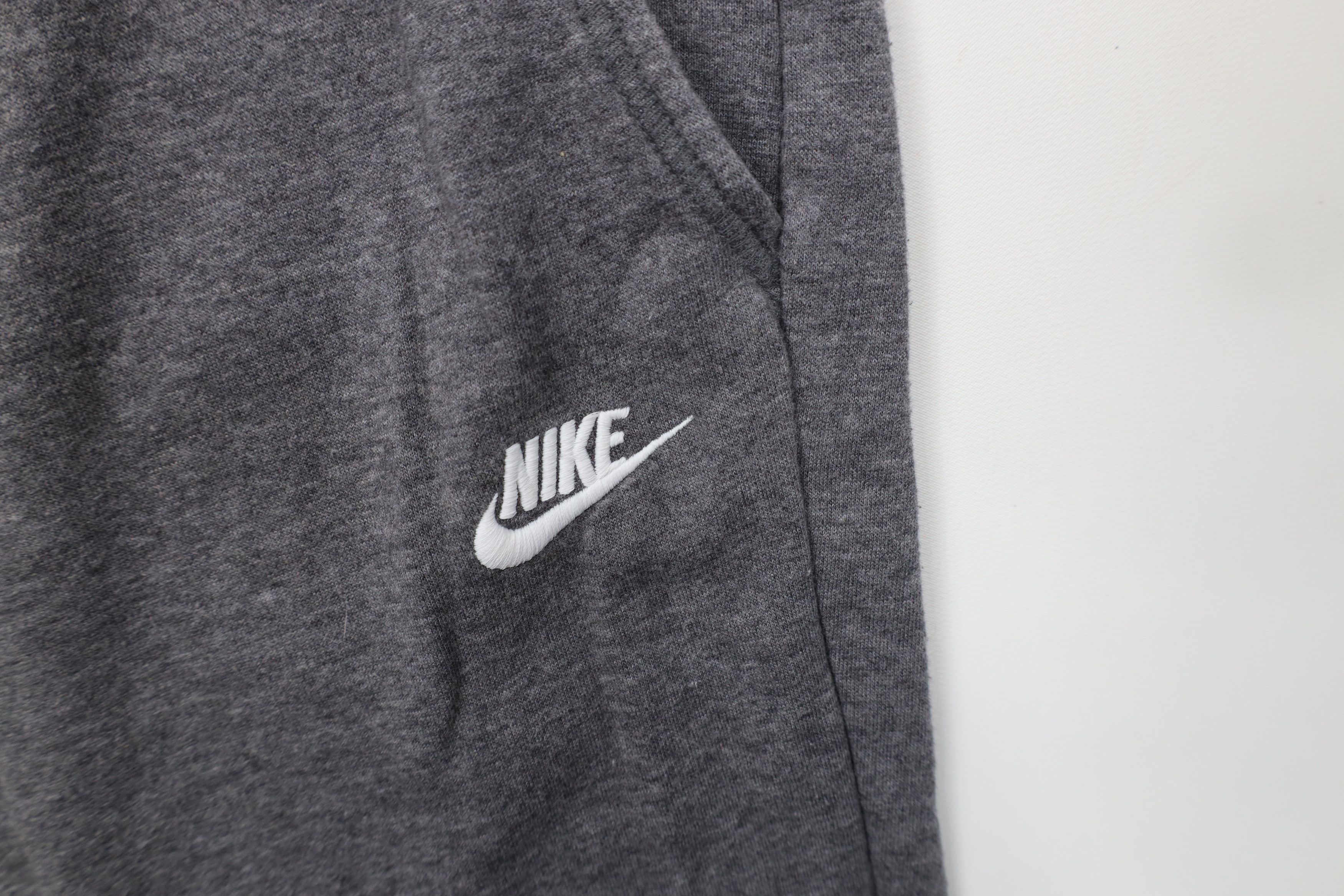 Nike Vintage Nike Scott Mini Swoosh Wide Leg Sweatpants Gray Size 28" / US 6 / IT 42 - 5 Thumbnail