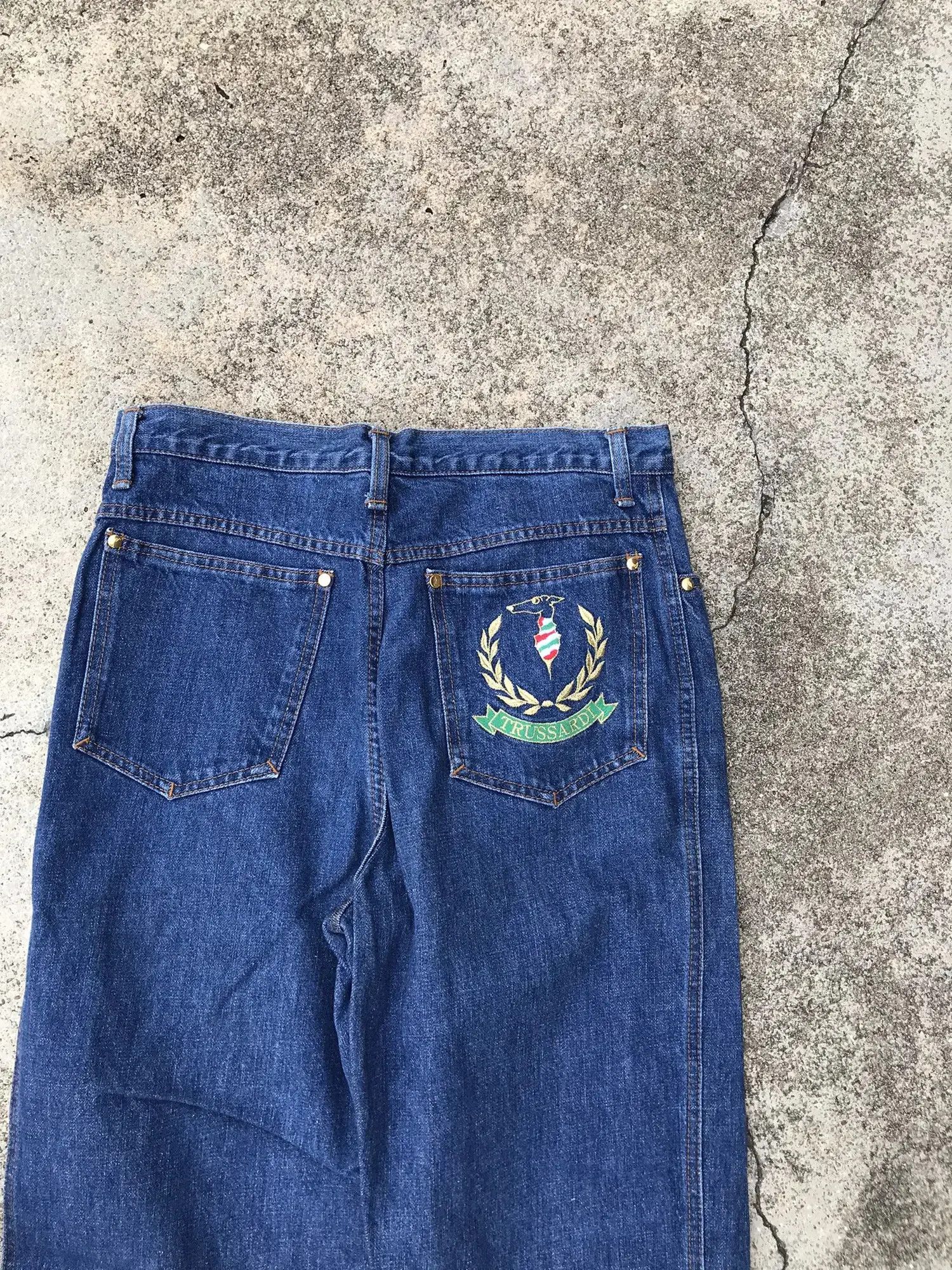 Trussardi Trussardi Blue Denim Size US 30 / EU 46 - 4 Thumbnail