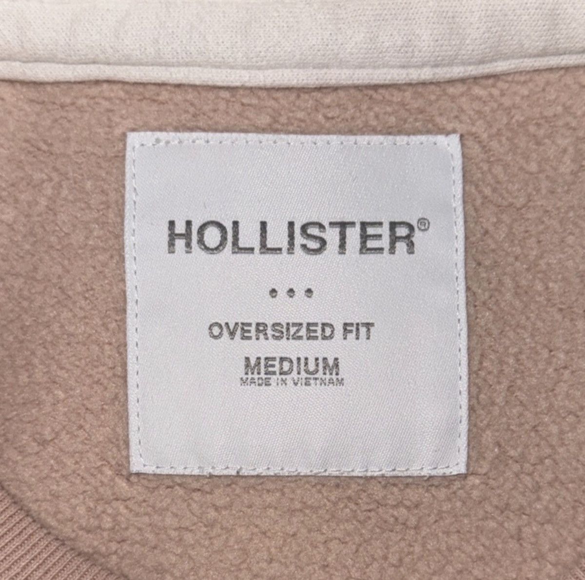 Hollister Hollister Light Pink Oversized Crewneck Sweatshirt Size US M / EU 48-50 / 2 - 2 Thumbnail
