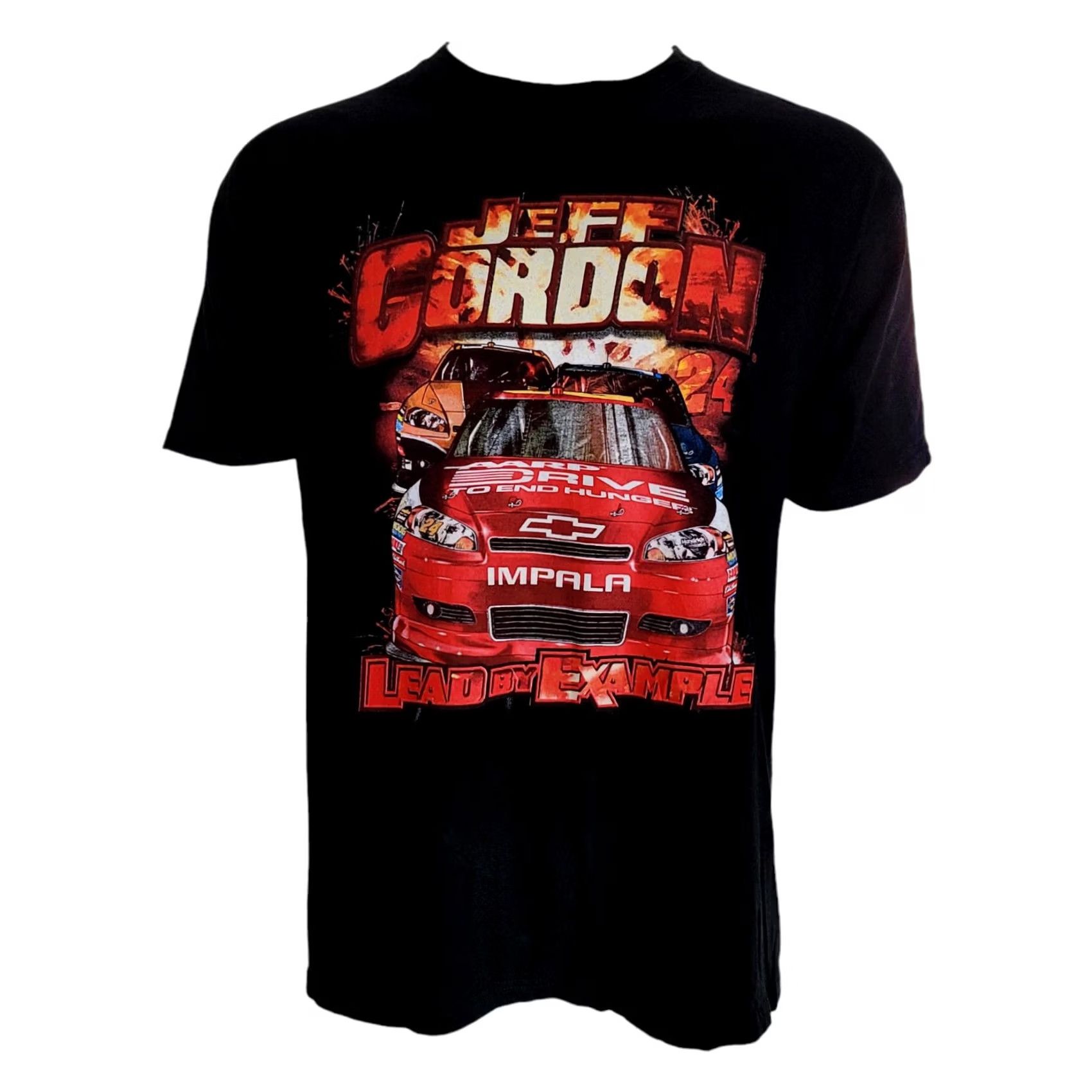 Chase Authentics VINTAGE Jeff Gordon NASCAR T-Shirt XL Chase Authentics Lead by Example #24 Chevy Impala Mens Size US XL / EU 56 / 4 - 5 Thumbnail
