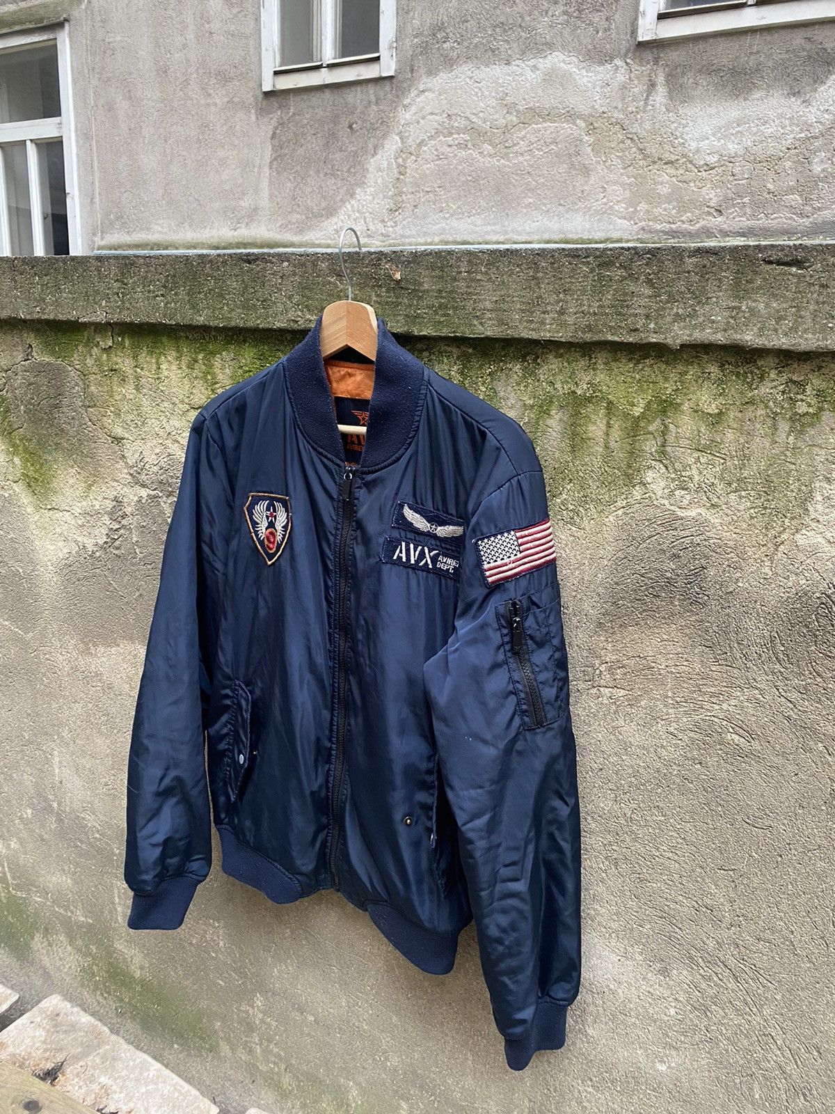 Avirex Avirex Nylon Patches Bomber Jacket Size US M / EU 48-50 / 2 - 3 Thumbnail