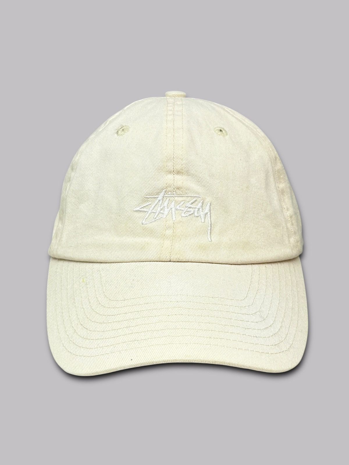 Stussy Stussy Streetwear Cap White Logo Size ONE SIZE - 2 Thumbnail