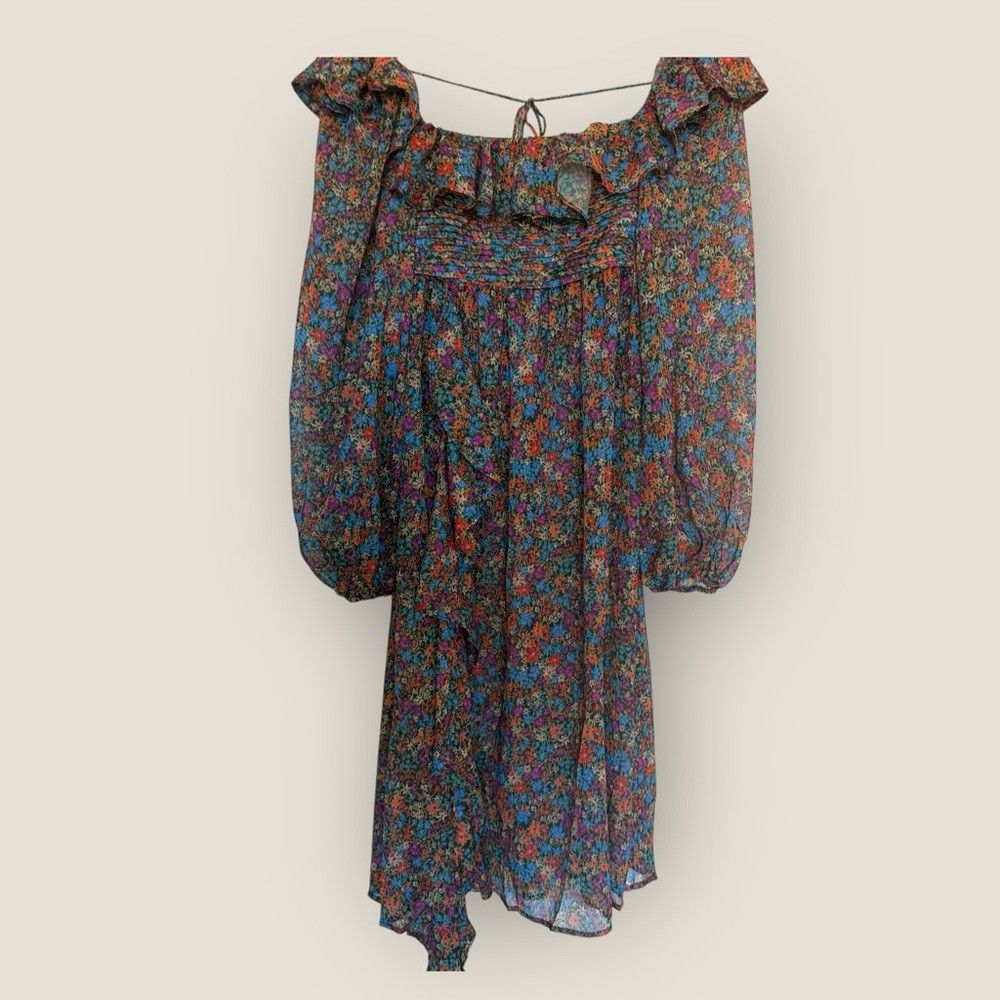 For Love & Lemons For Love & Lemons | Full Bloom Midi Dress | Size XS (Fits X Size XS / US 0-2 / IT 36-38 - 5 Thumbnail