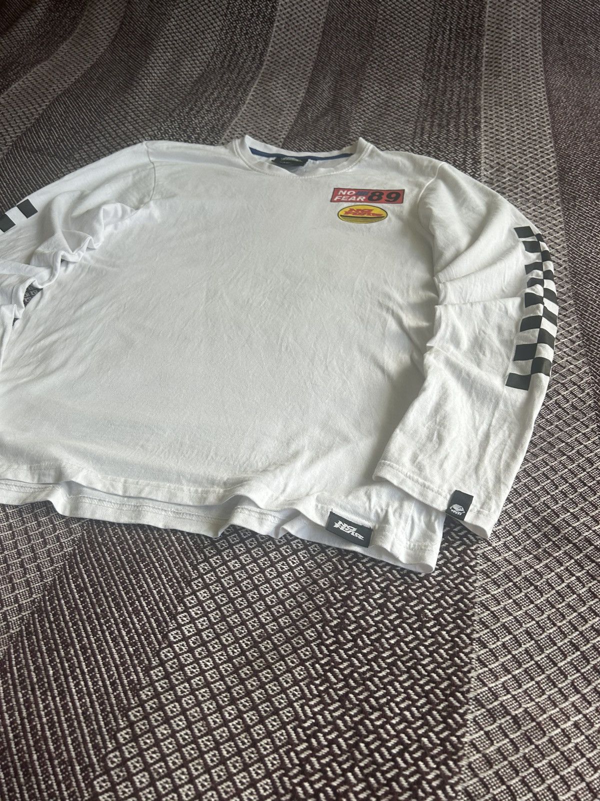 No Fear No Fear Basic SK8 Long Sleeve T-shirt Streetwear Rap Size M Size US M / EU 48-50 / 2 - 3 Thumbnail