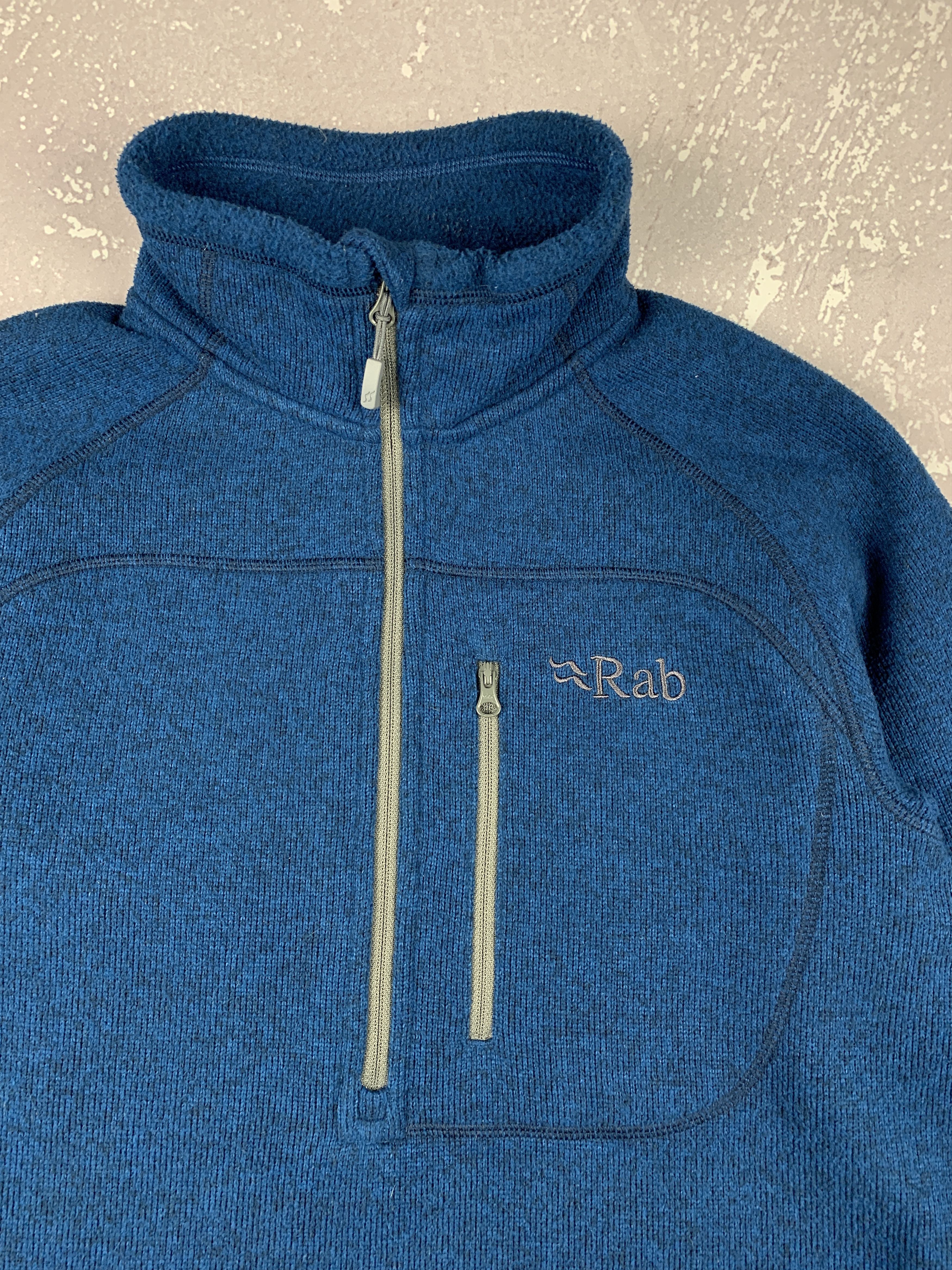 Rab × The Mountain RAB 1/2 Zip Fleece Quest Pull On Jumper Jacket Hiking Size US S / EU 44-46 / 1 - 3 Thumbnail
