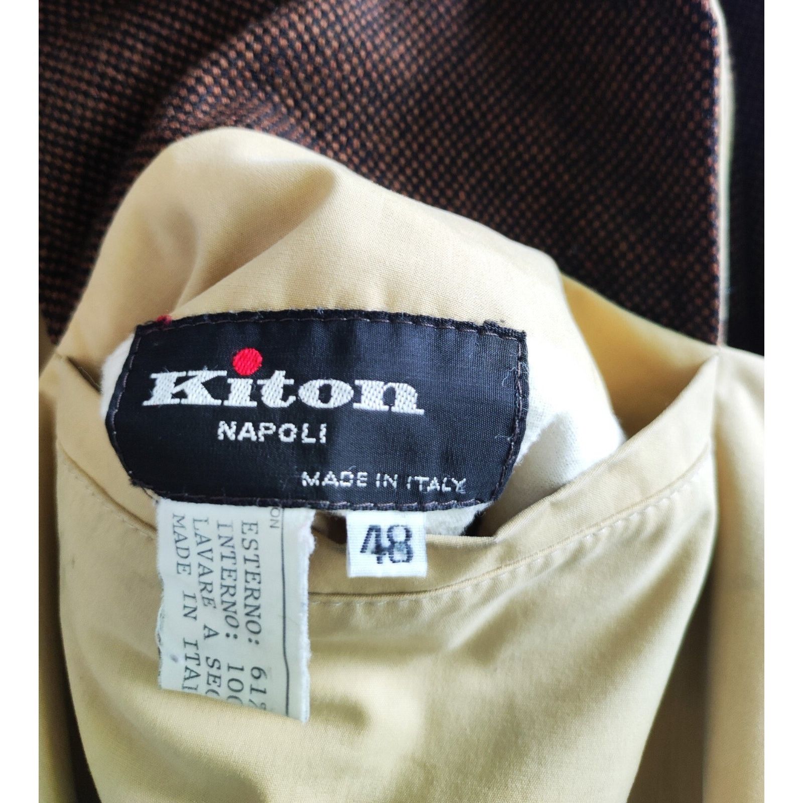 Kiton Kiton Reversible Cashmere & Cotton Mid-Length Coat UK/US 38 Size US M / EU 48-50 / 2 - 4 Thumbnail