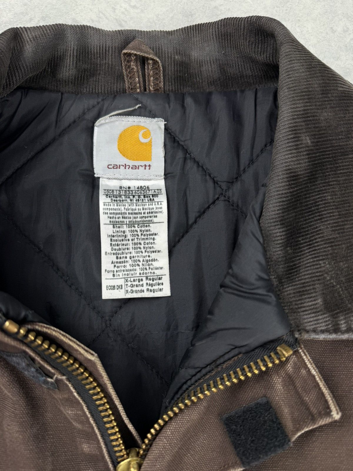 Carhartt Vintage Carhartt Dick Traditional Work Jacket Size XL Size US XL / EU 56 / 4 - 7 Thumbnail