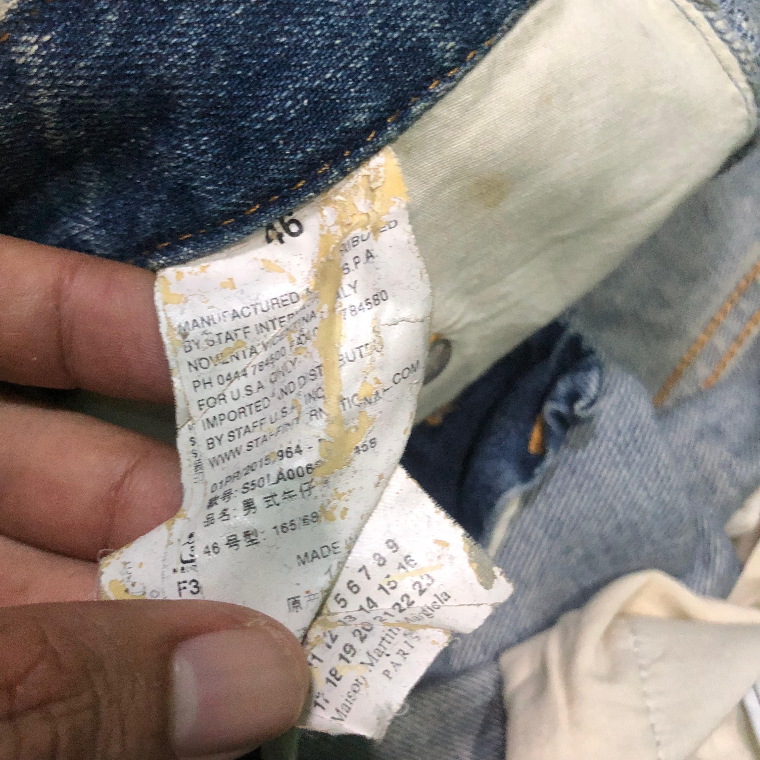 Maison Margiela Maison Margiela Dirty Wash Jeans Size US 30 / EU 46 - 10 Thumbnail