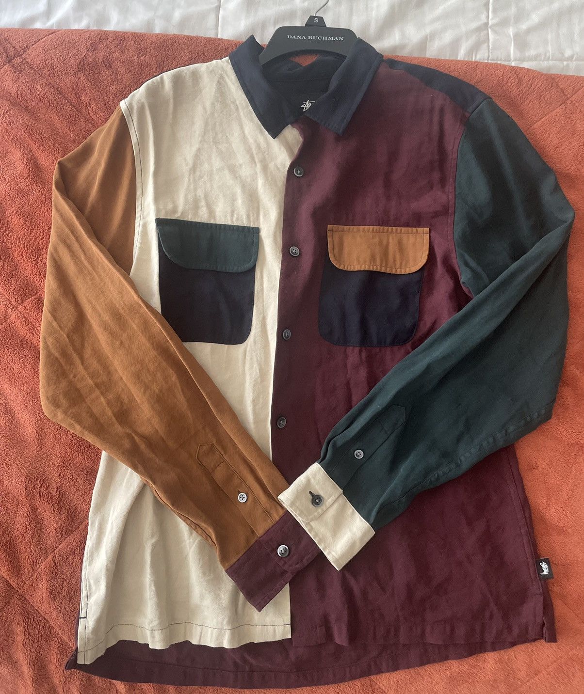 Stussy Stussy Block Rayon Shirt size medium Size US M / EU 48-50 / 2 - 1 Thumbnail