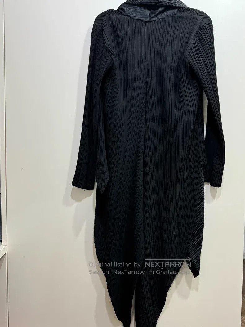 Issey Miyake Main Line Swallowtail Long Cardigan