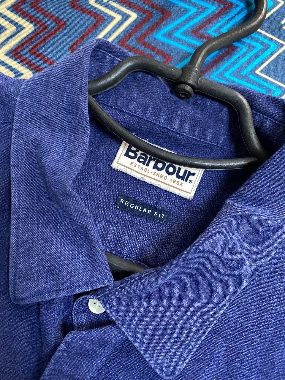 Barbour Classic Barbour Shirt Button Up Tailored Fit Size US L / EU 52-54 / 3 - 2 Thumbnail