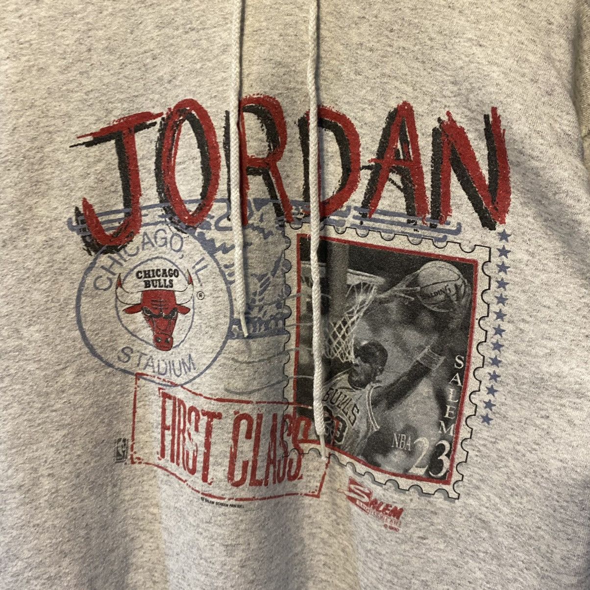 NBA Vintage 1990 Michael Jordan First Class chicago bulls hoodie Size US L / EU 52-54 / 3 - 5 Thumbnail