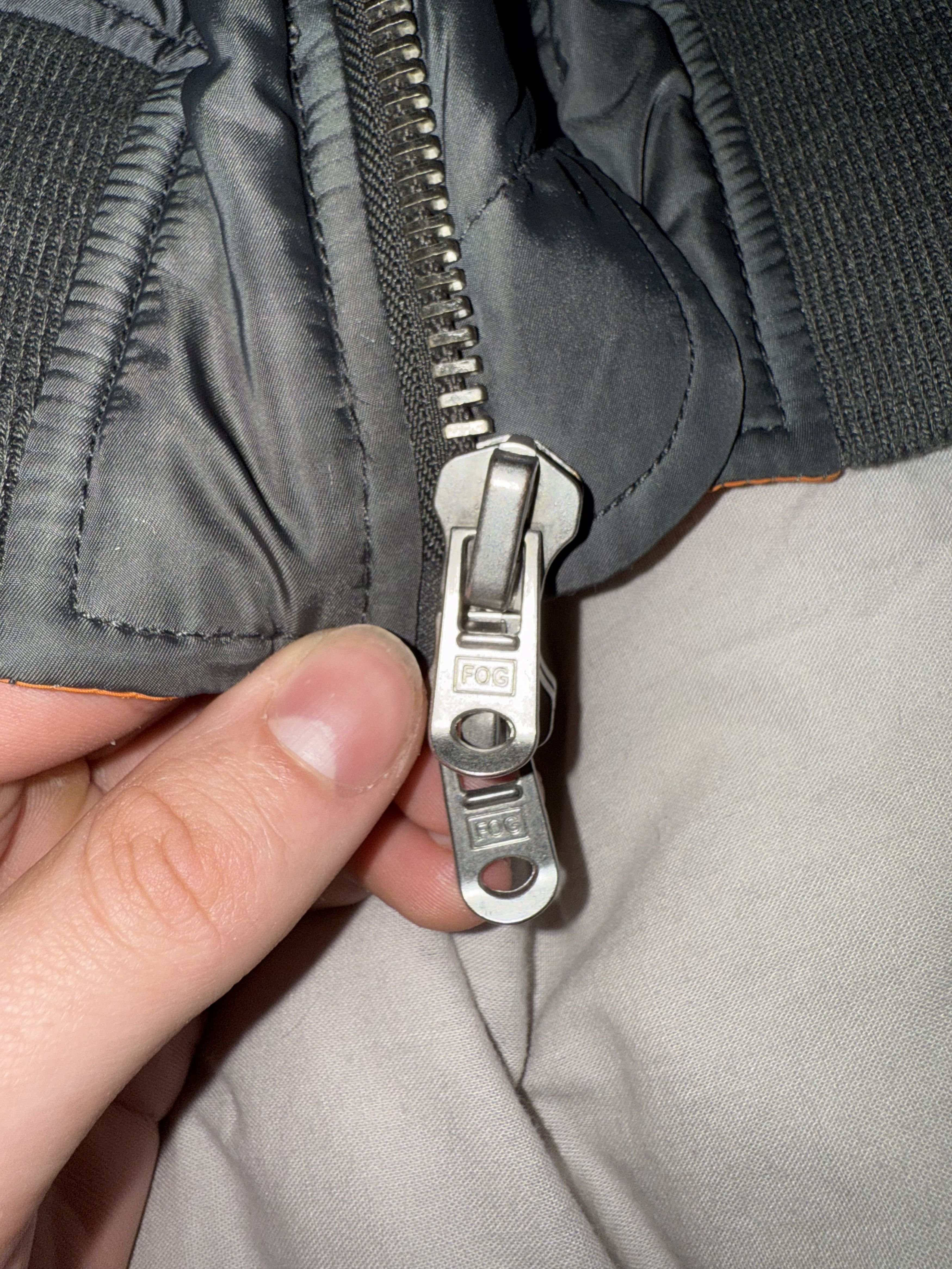 FOG × Fear of God FOG x Fear of God bomber 15/16 Size US L / EU 52-54 / 3 - 9 Thumbnail