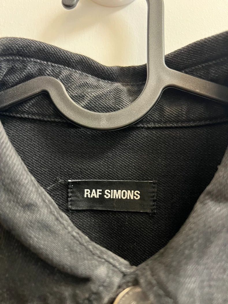 Raf Simons Raf Simons Profile leather denim shirt-2505 Size US S / EU 44-46 / 1 - 3 Thumbnail