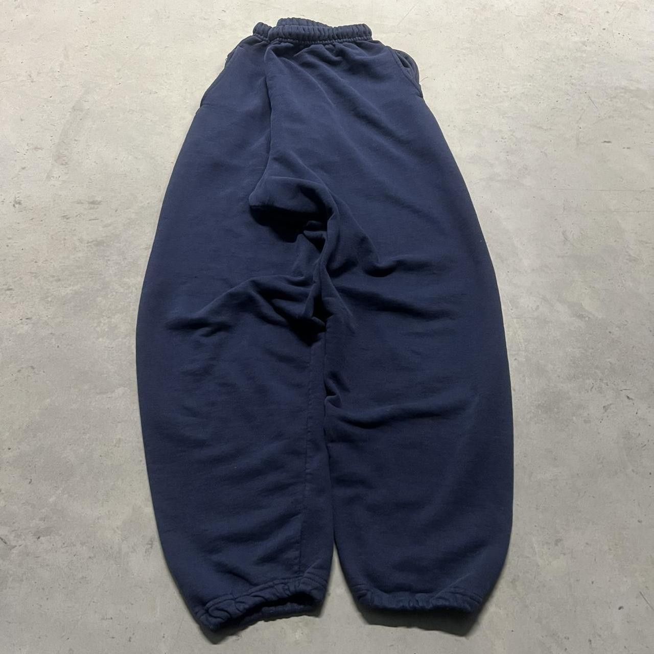 Japanese Brand × Vintage Crazy Vintage Y2K Blue Sweatpants with a relaxed fit! Size US 34 / EU 50 - 2 Thumbnail