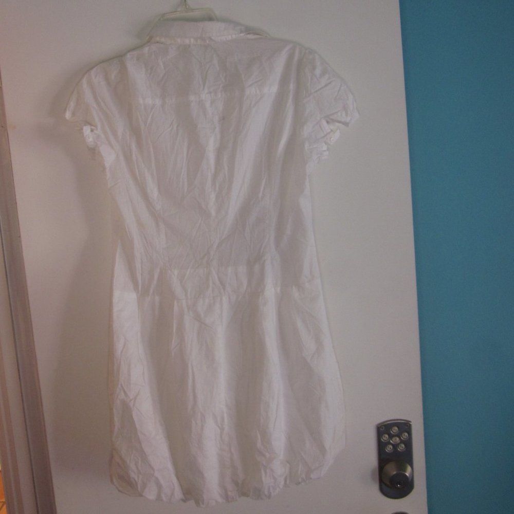 New Look Good Look Paris White Cotton Dress NWT Size M Size M / US 6-8 / IT 42-44 - 7 Thumbnail