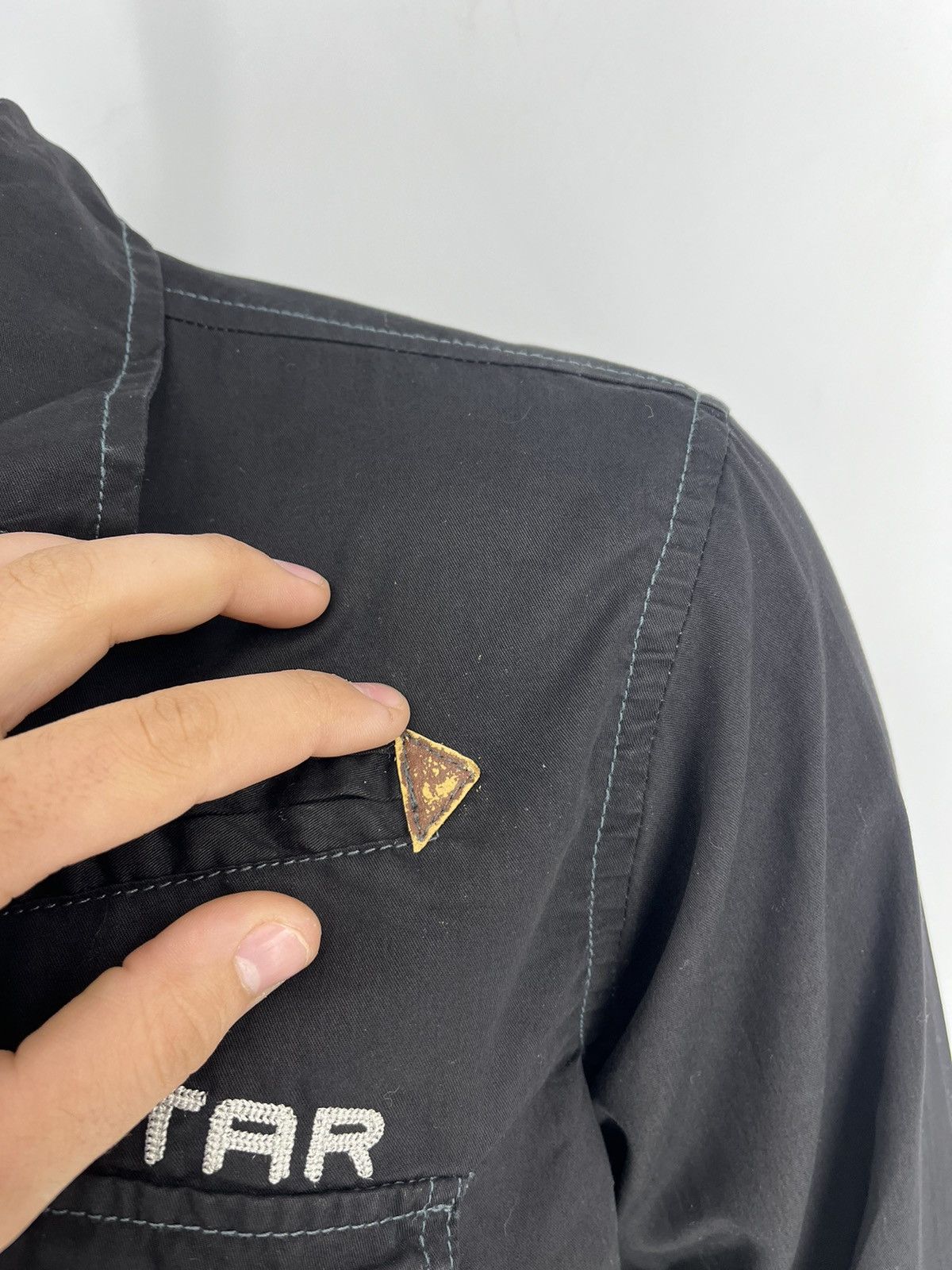 G-Star × Raw State × Vintage Vintage Y2K G Star Raw Men’s Black Shirt With Big Logo Size US L / EU 52-54 / 3 - 6 Thumbnail