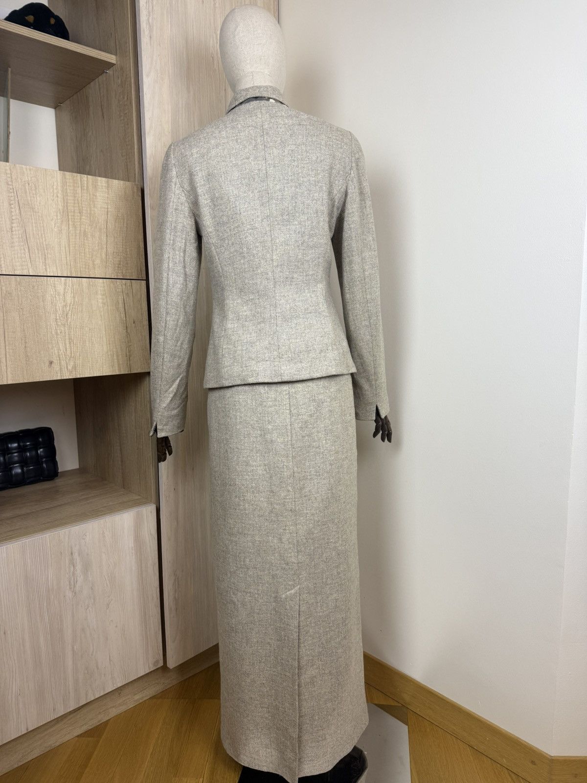 Kenzo Kenzo Paris Wool Skirt Suit – Vintage French Tailoring Size S / US 4 / IT 40 - 2 Thumbnail