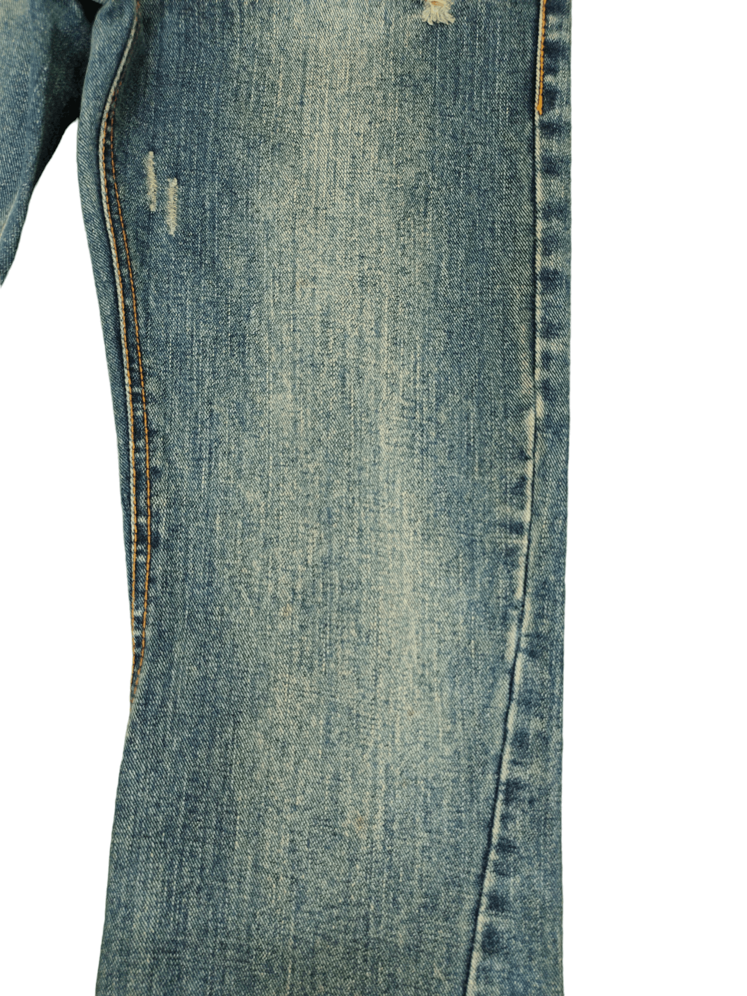 If Six Was Nine Flare Jeans Nylaus Distress Embroidered Denim Bootcut Mudmax Size US 30 / EU 46 - 6 Thumbnail