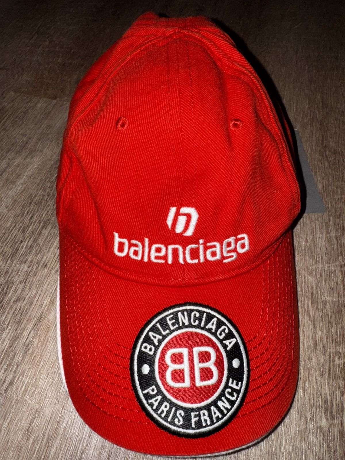 Balenciaga Balenciaga Soccer Cap Red M Size ONE SIZE - 9 Thumbnail