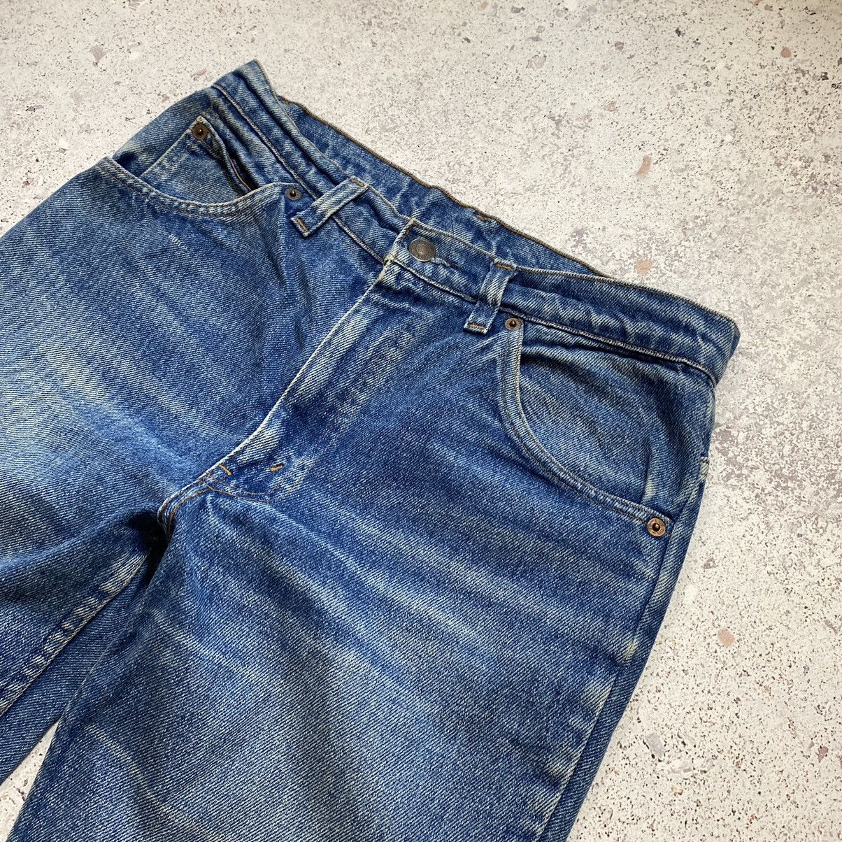Levi's × Vintage Vintage Orange Tab Levi’s Flared Washed Denim Jeans 80s Y2K Size US 30 / EU 46 - 5 Thumbnail