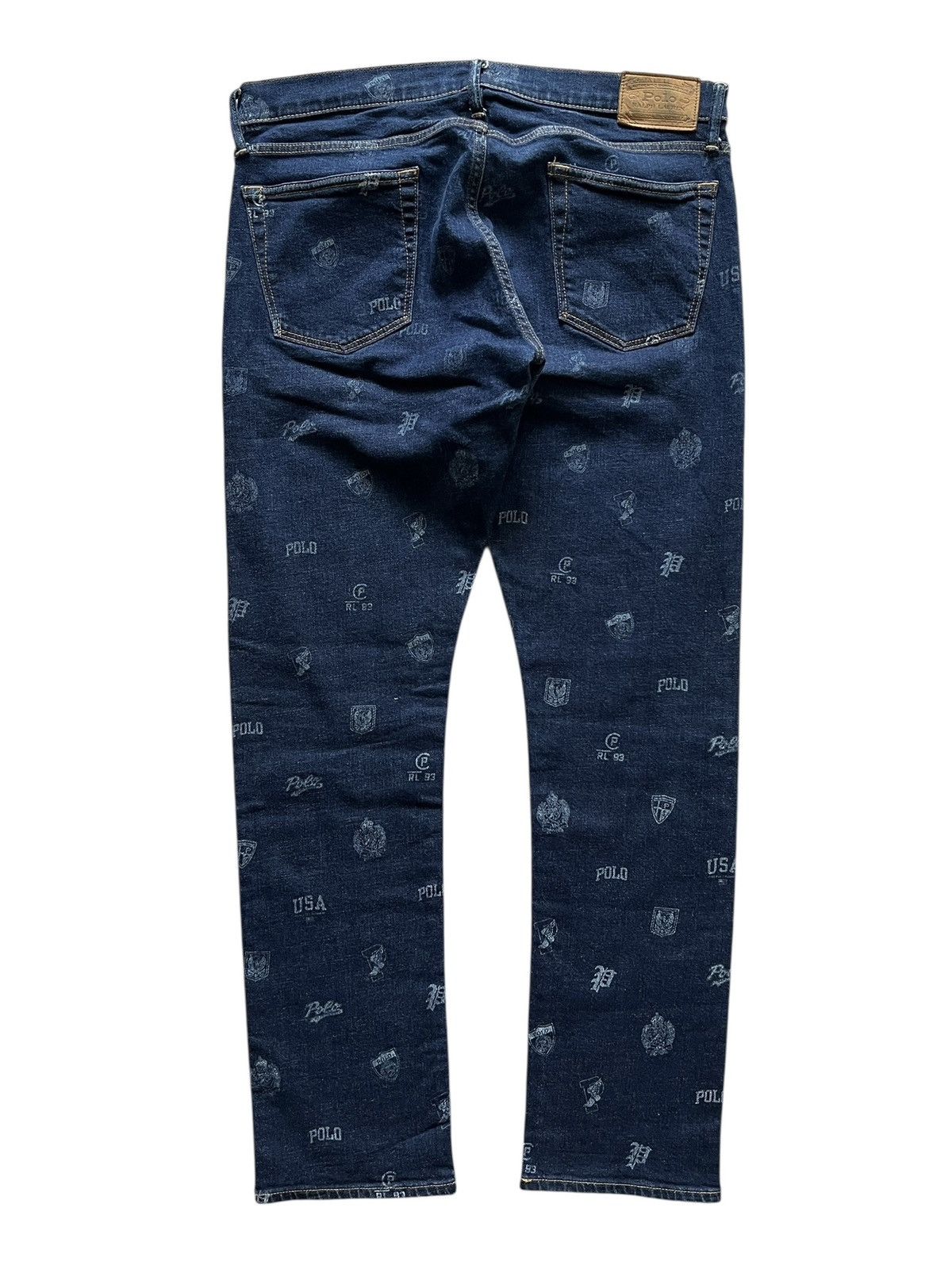 Polo Ralph Lauren Polo Ralph Lauren ‘The Sullivan Slim” Printed Jeans Size US 36 / EU 52 - 2 Thumbnail