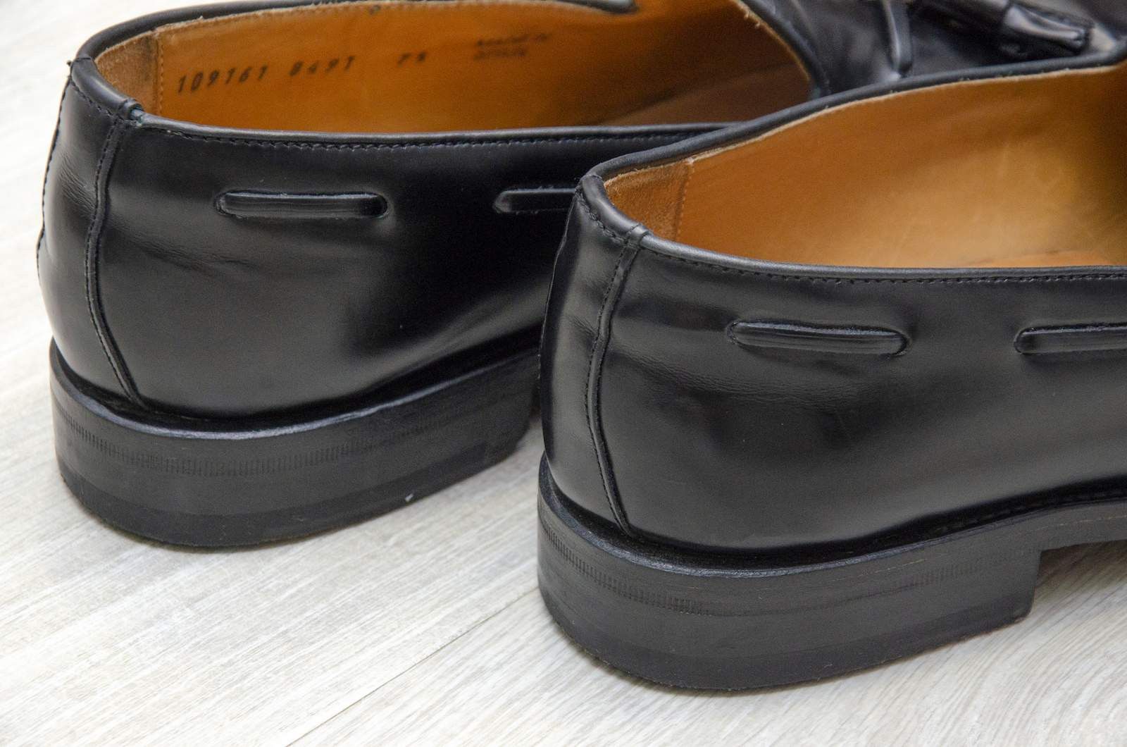 Berwick 1707 Loafers Berwik 8491-KP9 Cordovan Black Size 7 1/2 Size US 7.5 / EU 40-41 - 5 Thumbnail