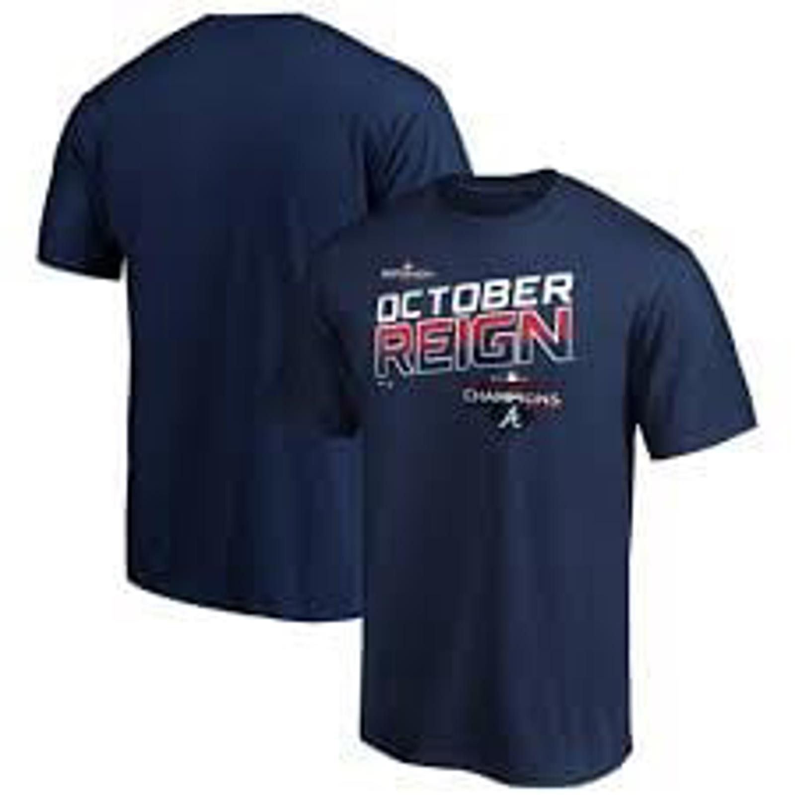 Majestic Majestic 2019 NL East Division Champs October Reign XL NWT Size US XL / EU 56 / 4 - 1 Thumbnail